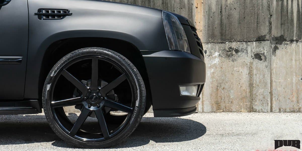 24" Inch DUB Future Gloss Black Wheels Rims Only | Set of 4 | Includes Free Wheel Club LA T-Shirt | Fits Chevy Ford GMC Cadillac Dodge Ram Toyota Lincoln Nissan Trucks