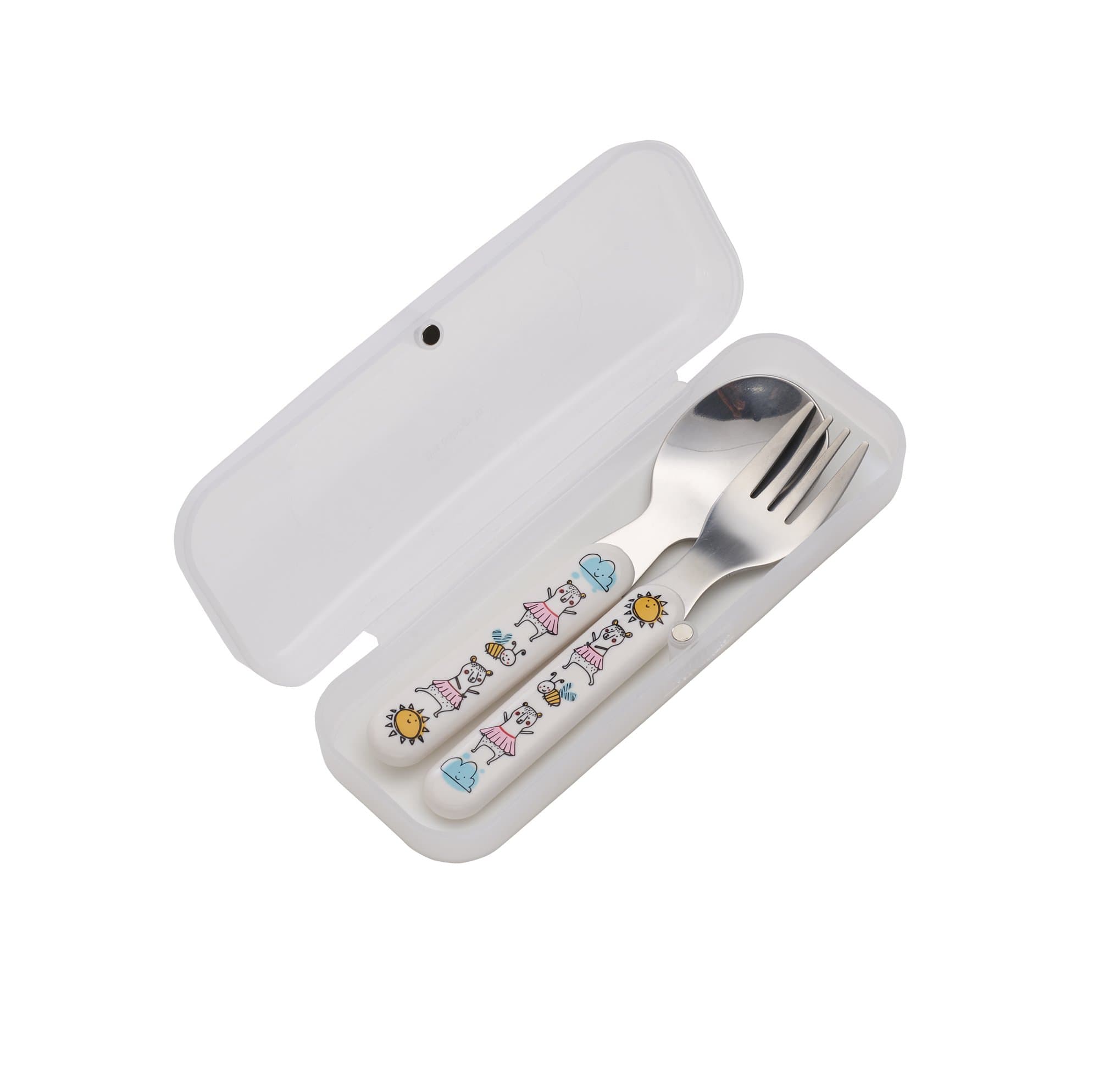 SUGARBOOGERSilverware Set, Clementine The Bear