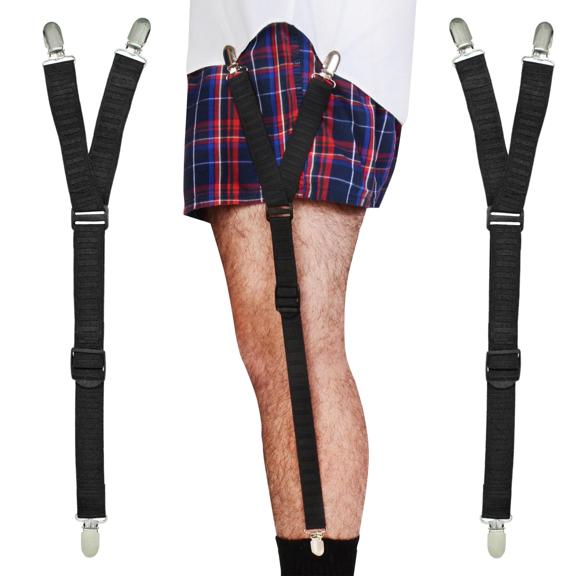 Shirt Stay Plus mens Y Style Suspenders