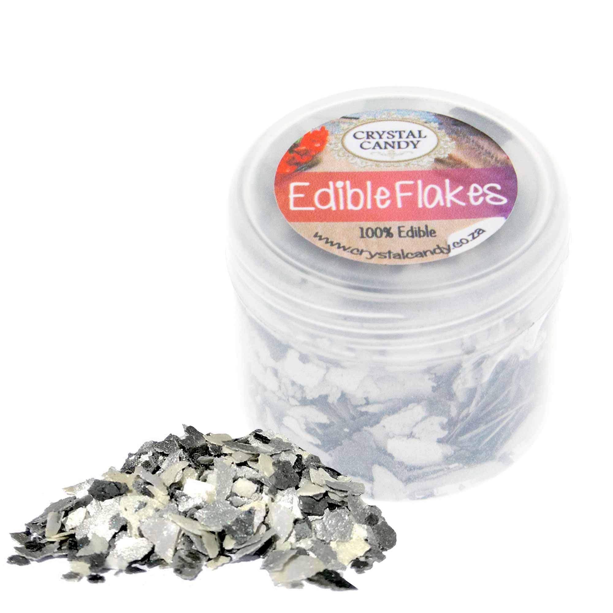 Crystal Candy Edible Flakes, After Dark 6 Grams