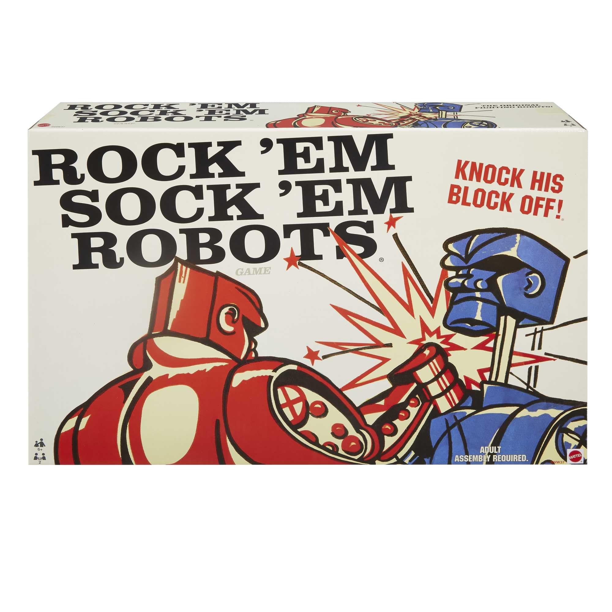 Retro Rockem Sockem Robots Game