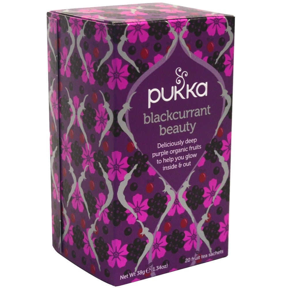 Pukka Blackcurrant Beauty Fruit Tea 20 Sachets