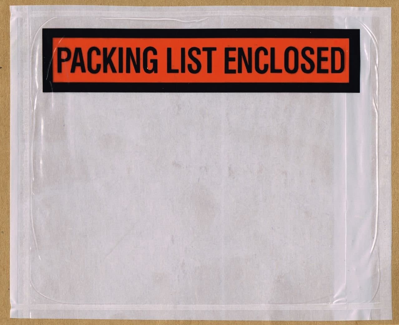 10 - 4.5" X 5.5" - Packing List Enclosed Envelopes