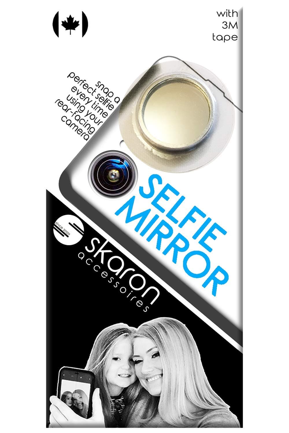 Selfie Mirror Smartphone/Complement to The Selfie Stick/Mirror for Selfie/Complement for Selfie Light/Complement for The Action cam