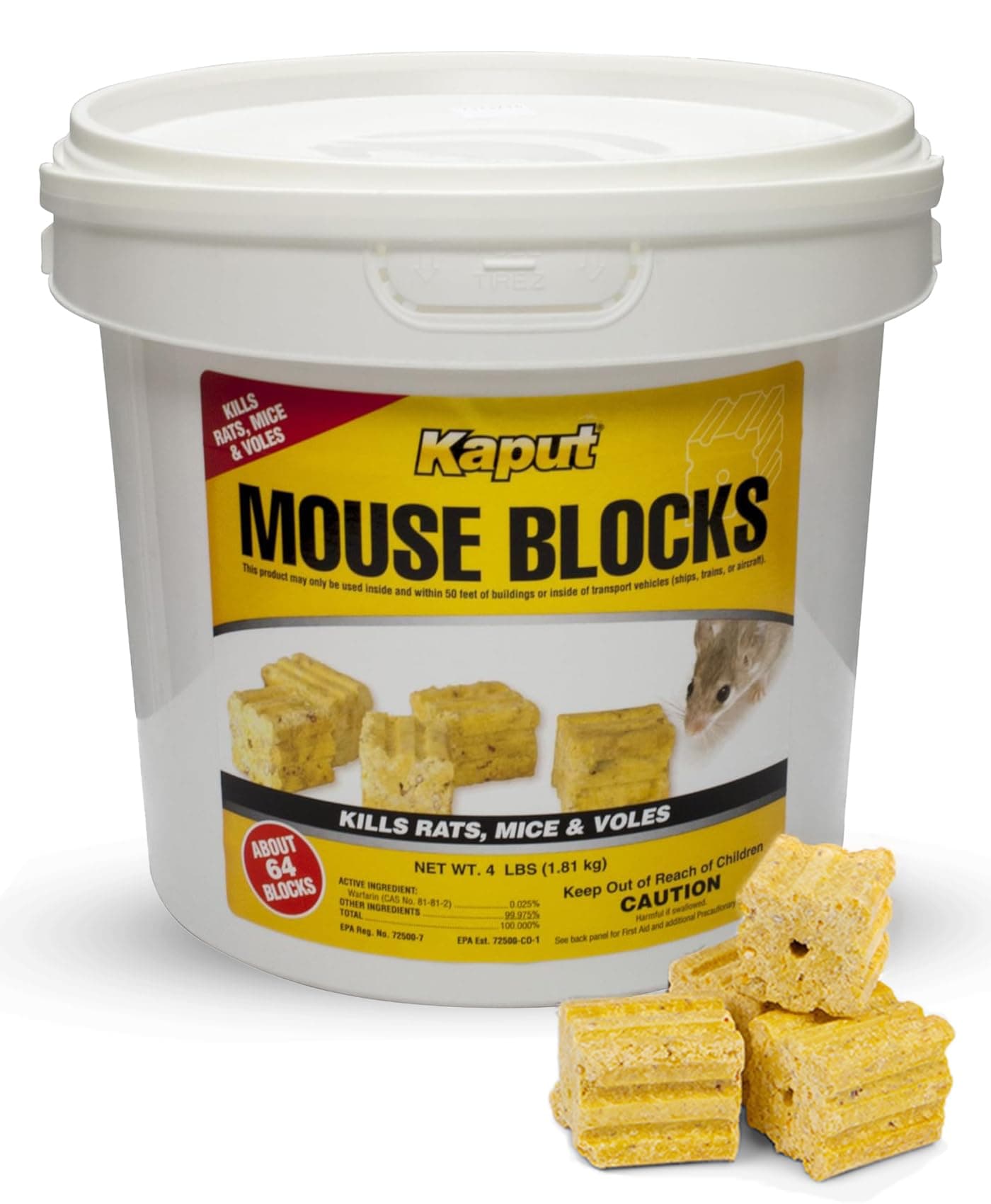 Mouse Blocks - 4lb. Bucket 71305
