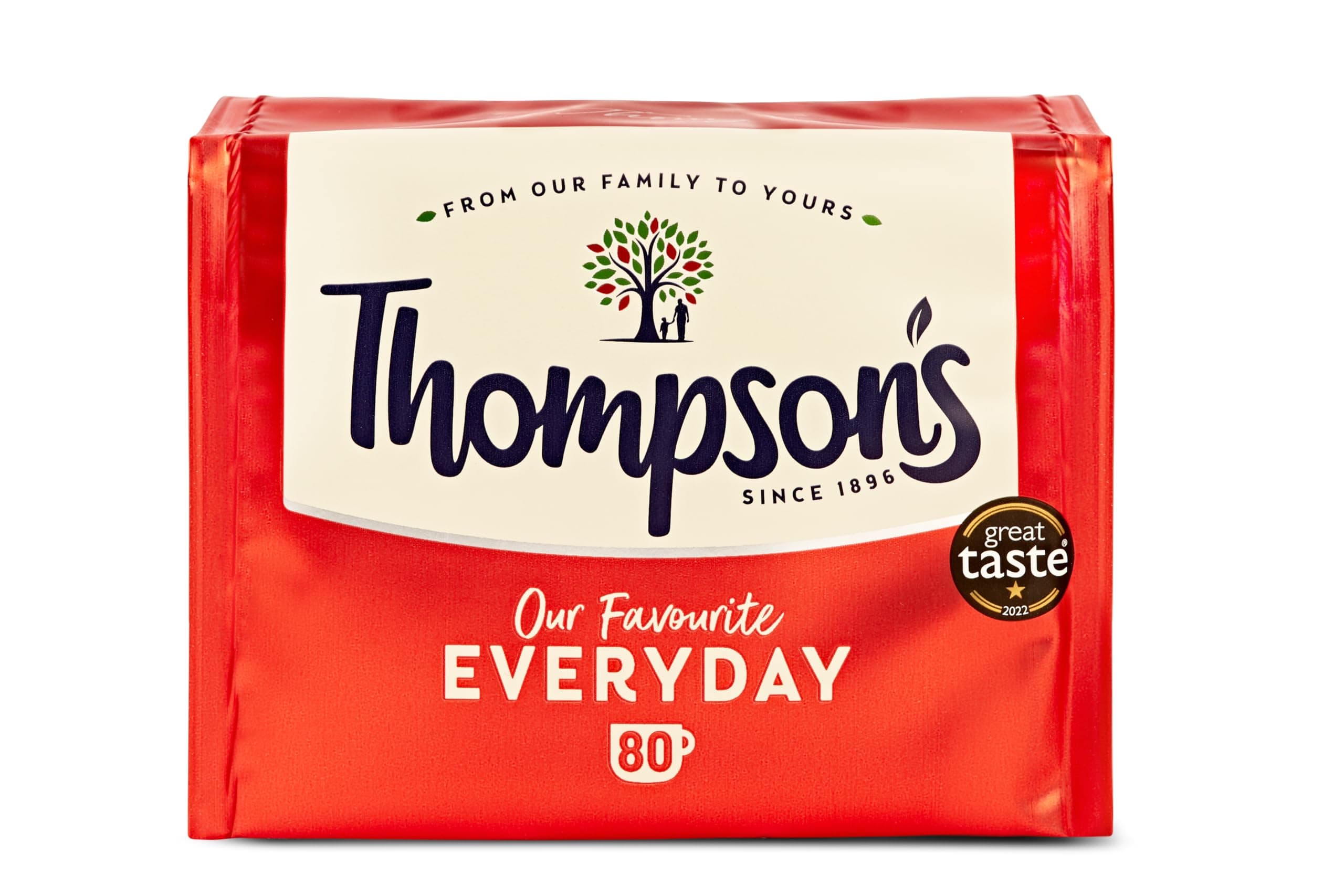 Thompson's Everyday Tea 80 Bags, 250g