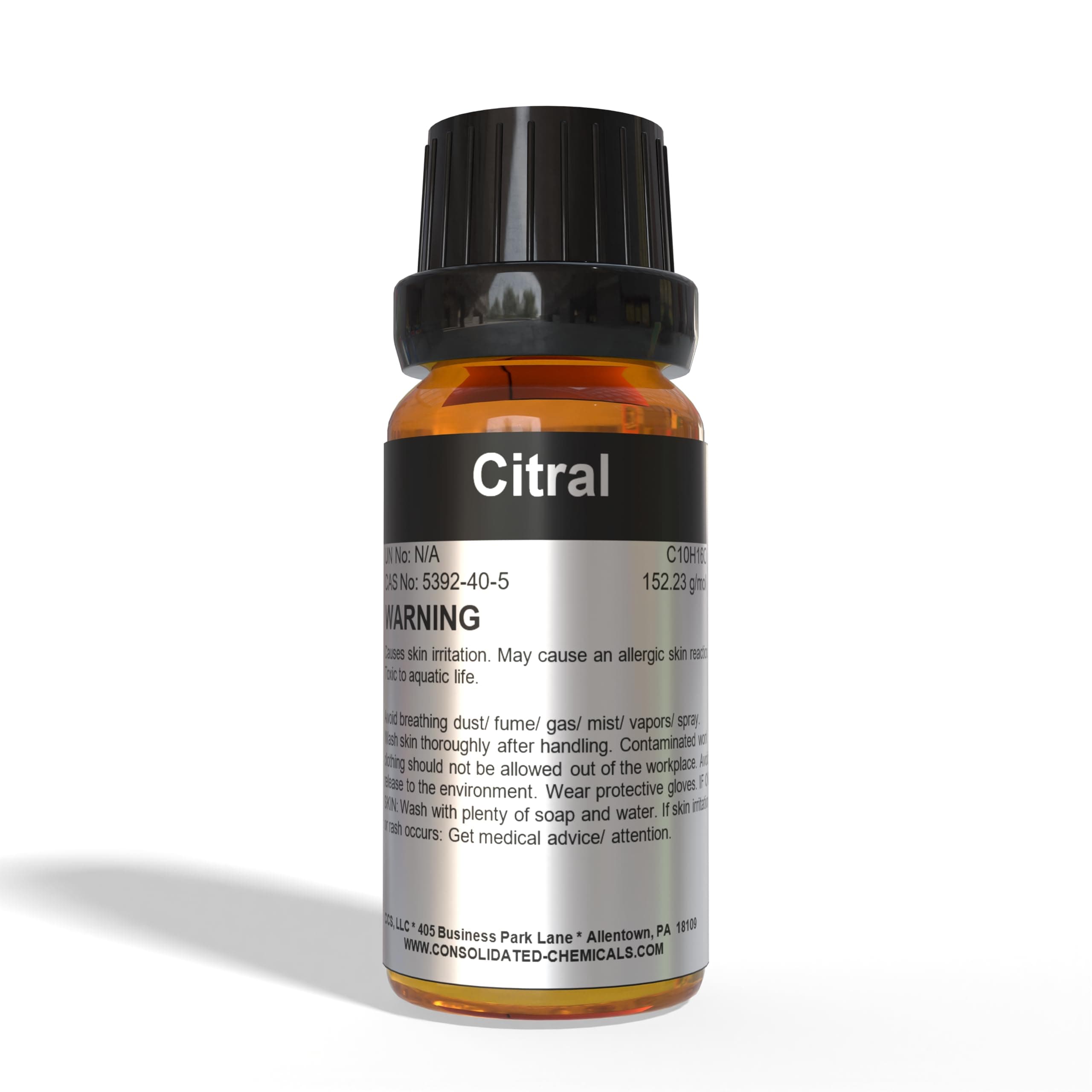 Citral High Purity Aroma Compound 30ml (1 Fl Oz)