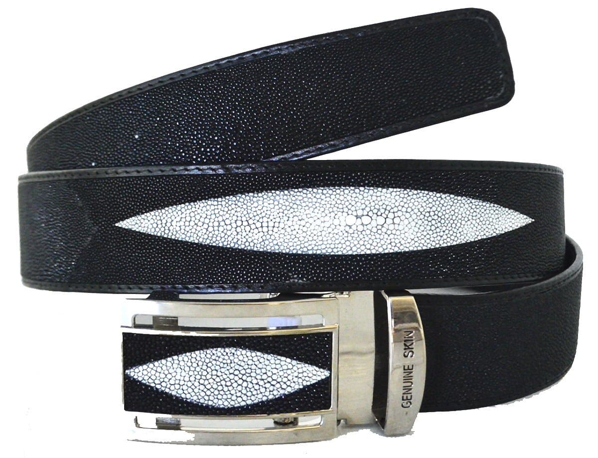 Men's 4 Eyes Belt 34" Black