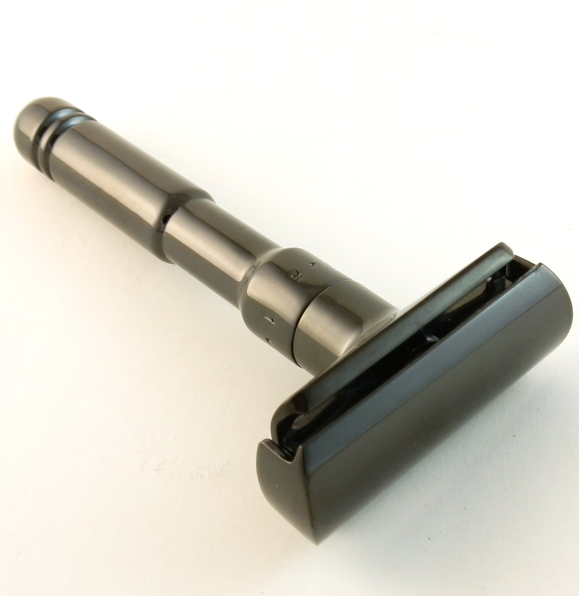 Strong Durable Double Edge Saftey Razor - Polished Ebony