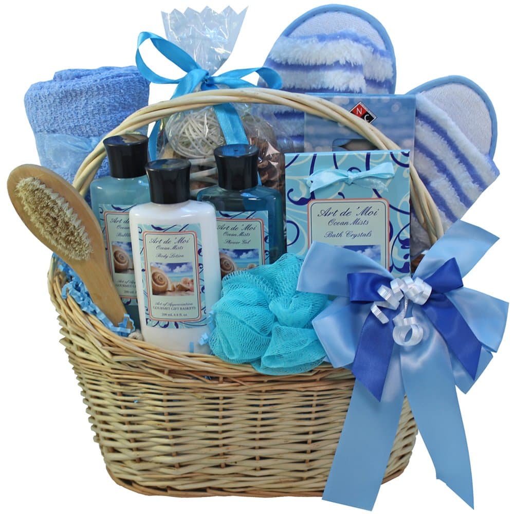 Ocean Mists Spa Bath and Body Gift Basket Set