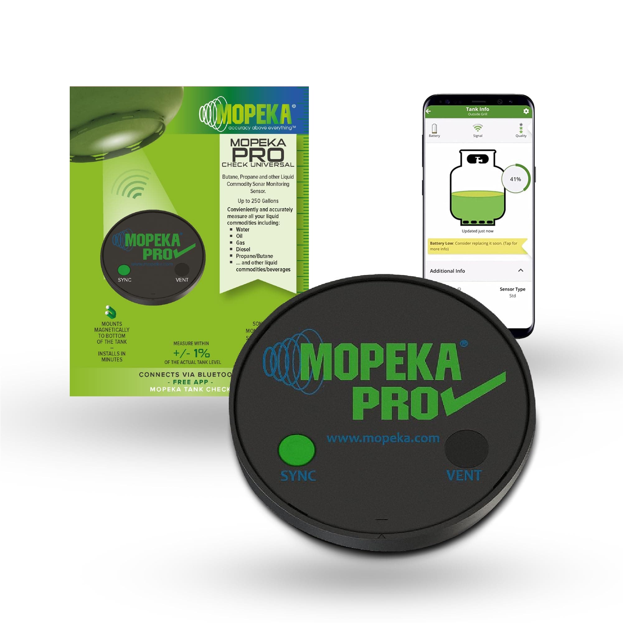 Mopeka Pro Check Universal Sensor for Propane Tanks