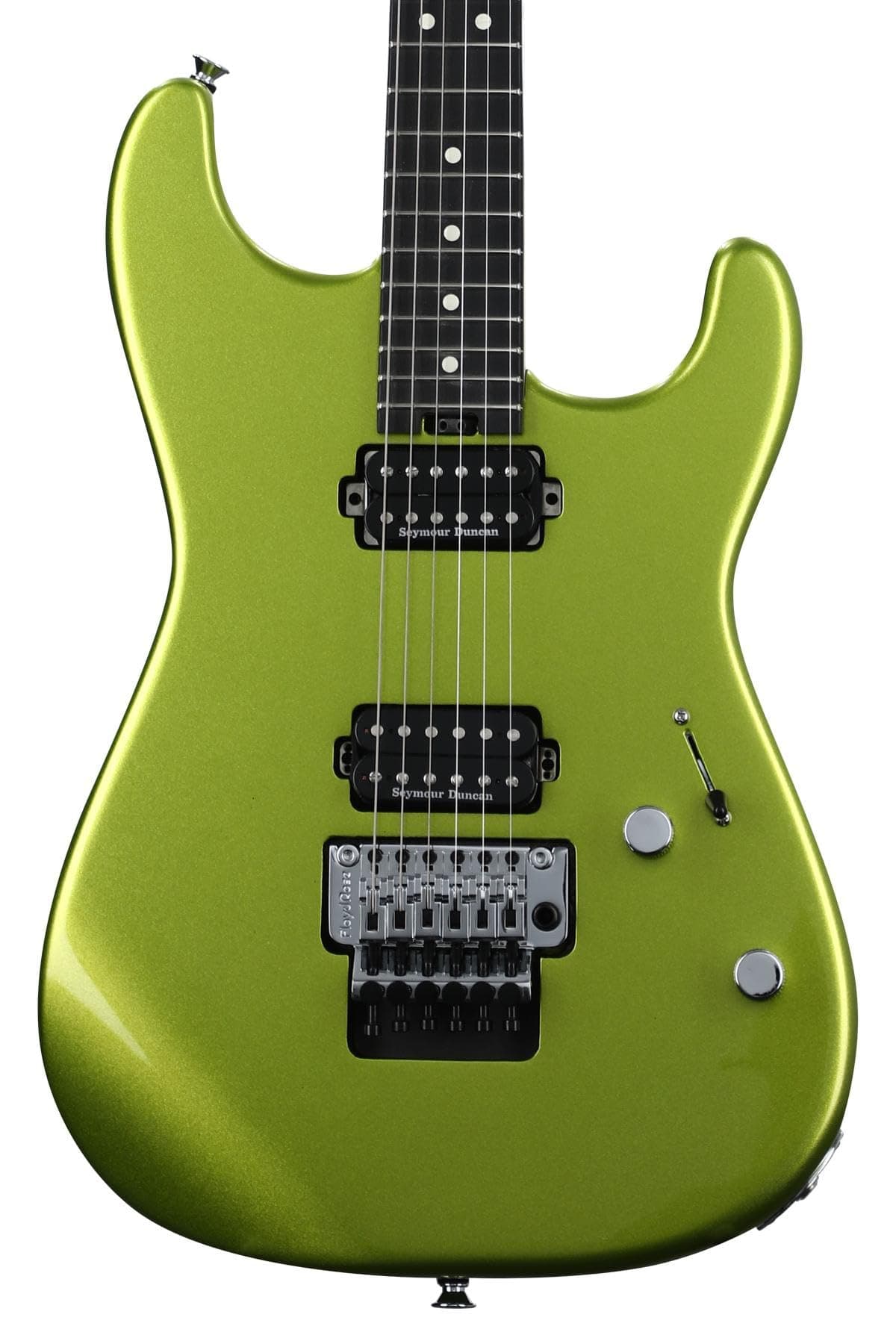 Charvel Pro-Mod San Dimas Style 1 HH FR EBY Electric Guitar - Lime Green Metallic