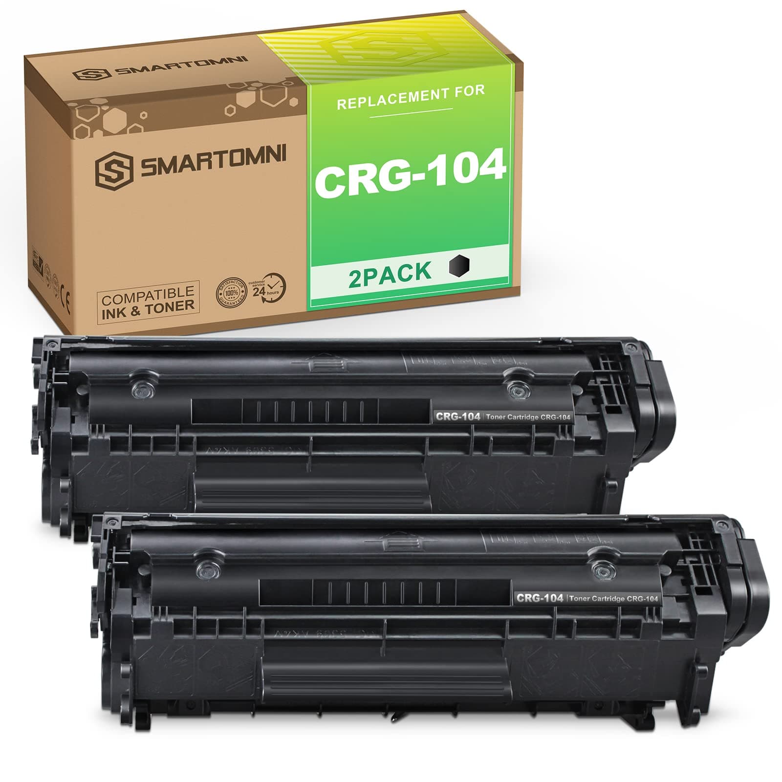Compatible Toner Replacement for Canon 104 FX-10 FX-9 HP 12A Q2612A Toner use with Canon ImageClass D450 D420 D480 MF4270 MF4350d HP Laser 1020 1022 1022n 3015 1018 3050 1015 Printer