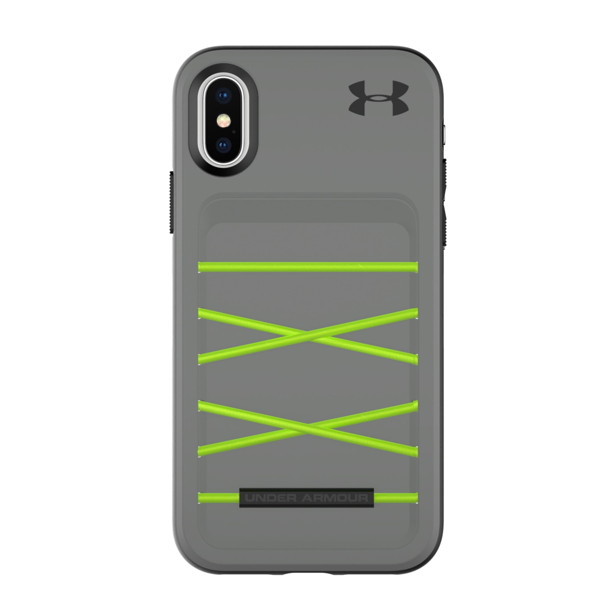 Under Armour UA Protect Arsenal Case for iPhone X - Graphite/Quirky Lime