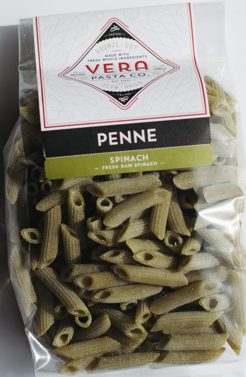 Vera Pasta Fresh Spinach Penne Pasta