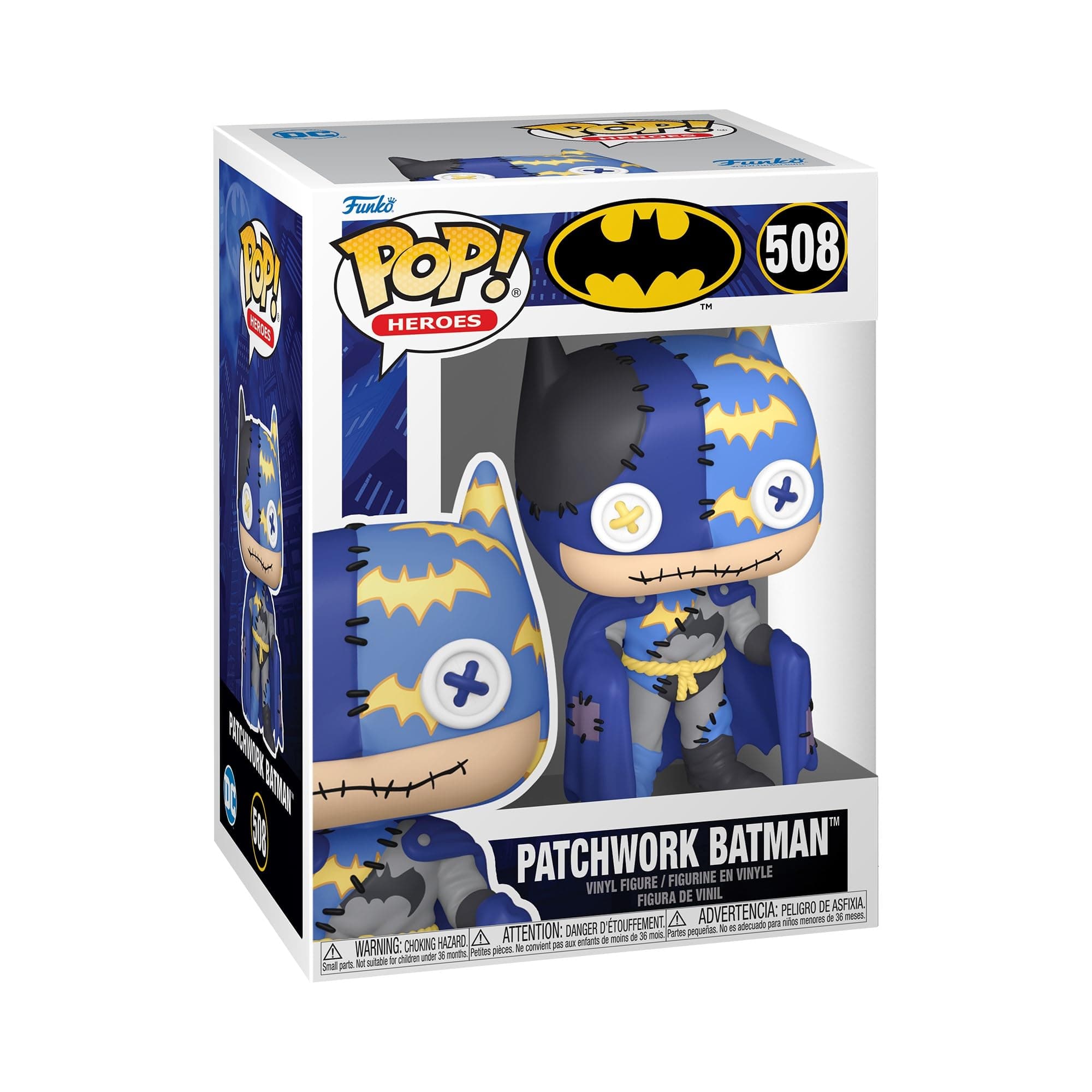 POP! Animation: Patchwork - Batman - DC Comics - Collectable Vinyl Figure - Gift Idea - Official Merchandise - for Kids & Adults - Comic Books Fans - Model Figure for Collectors and Display