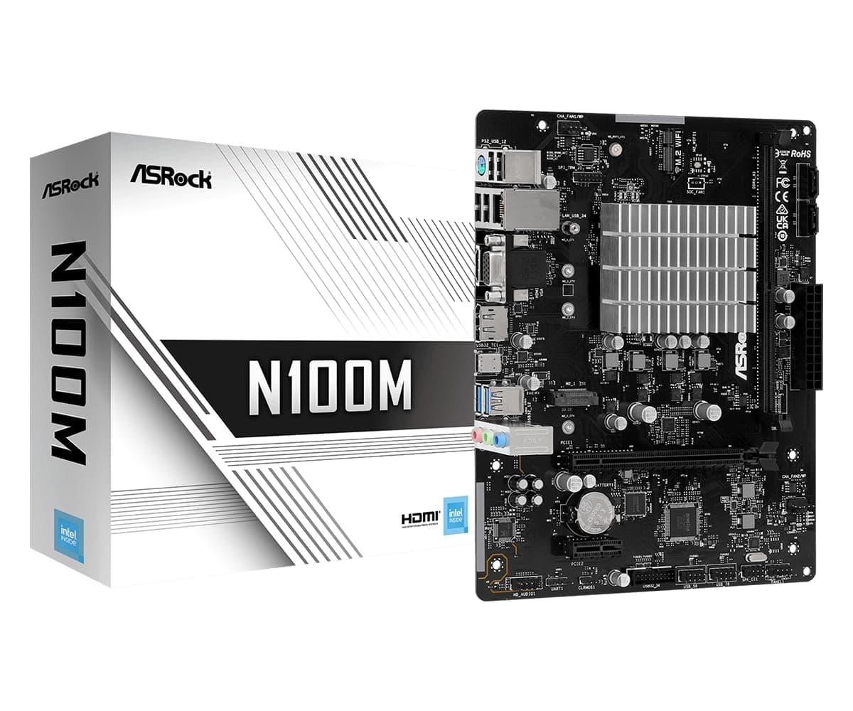 Asrock N100M NA (CPU intégré) micro ATX