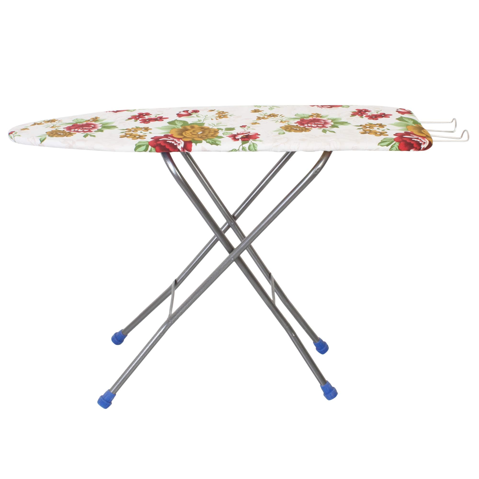 Orril Wooden Based Foldable Ironing Table for Home (122X 40) cm Medium, Multicolour Print Hot Steam Iron (Press) Stand/Holder-Made in India