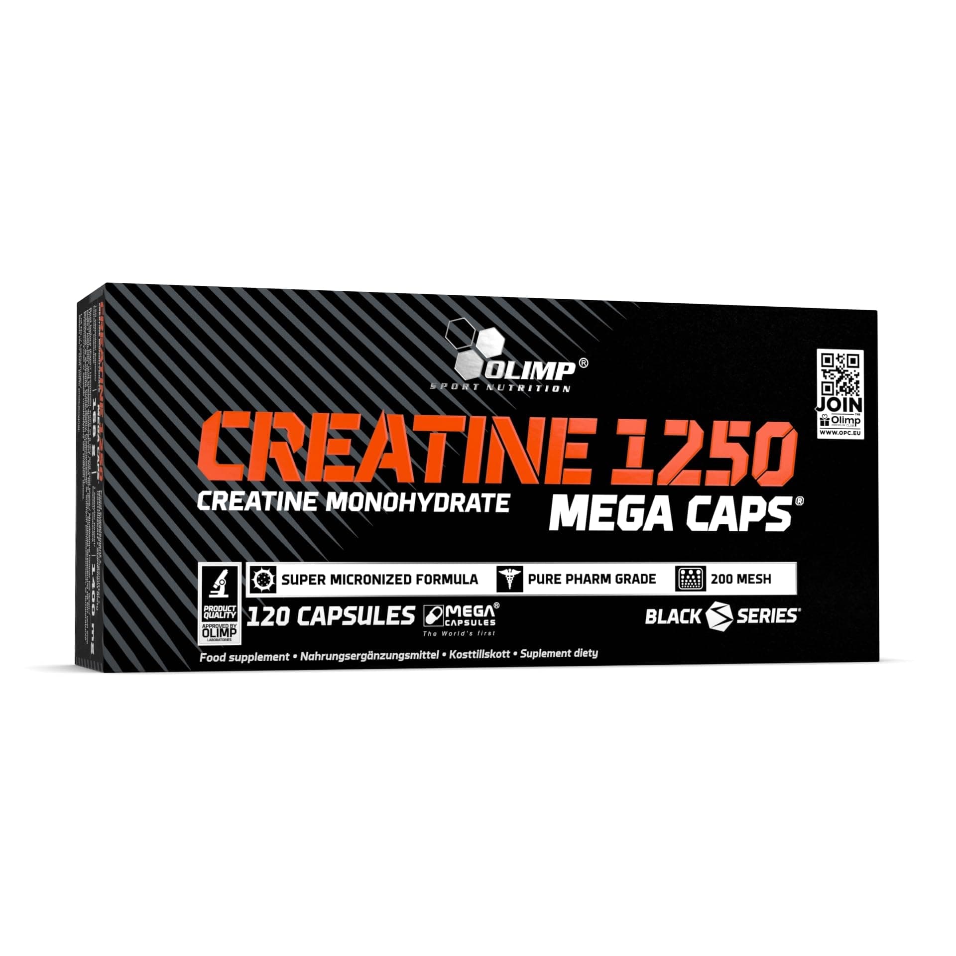 Olimp Labs Creatine 1250 Mega Capsules, 120 Capsules