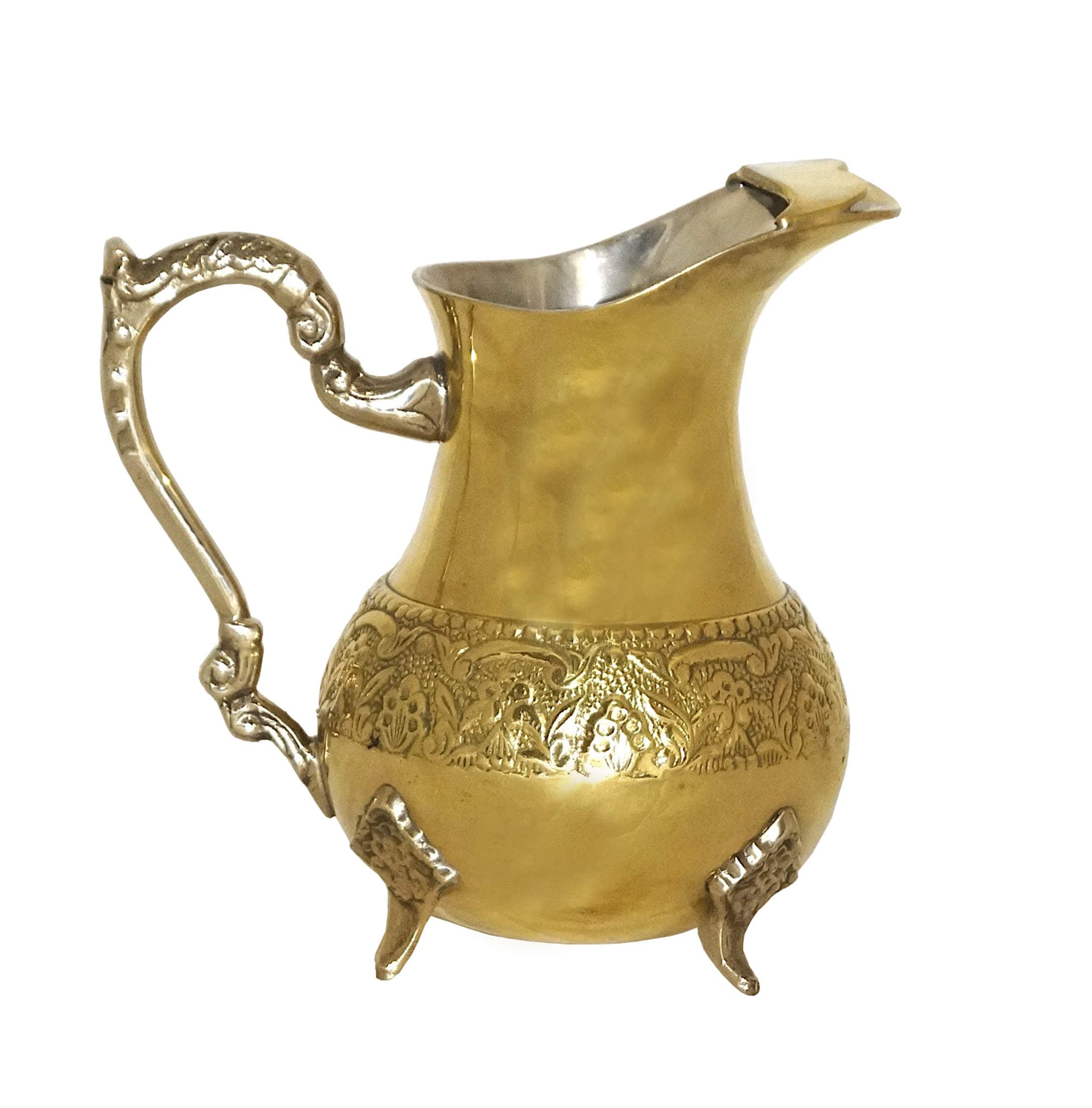 Handmade Copper Jug, Pure Copper Pitcher, 100% Copper-1.5 Liters