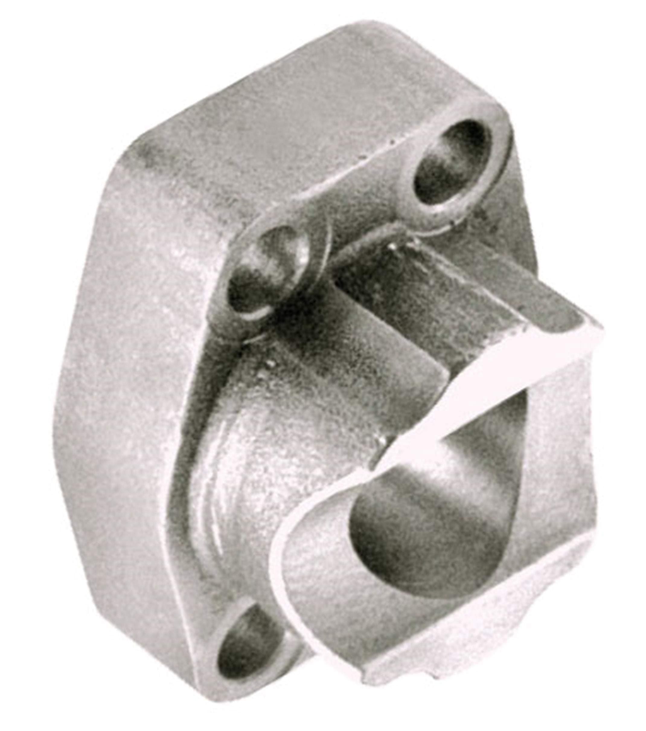 W8-24-24U Code 61 Carbon Steel Saddle Weld Pipe 4-Bolt Flange with Mounting Kit, O-Ring Type, 1.50" Pipe Size, 1.50" Pad Size, Carbon Steel