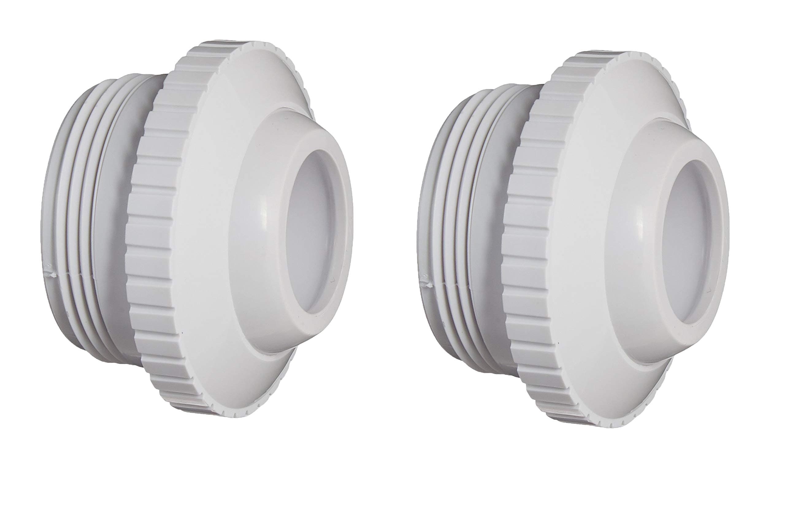 ATIE Pool Spa 1" Opening Hydrostream Return Jet Fitting with 1-1/2" Inch MIP Thread Replace Hayward SP1419E (2 Pack)