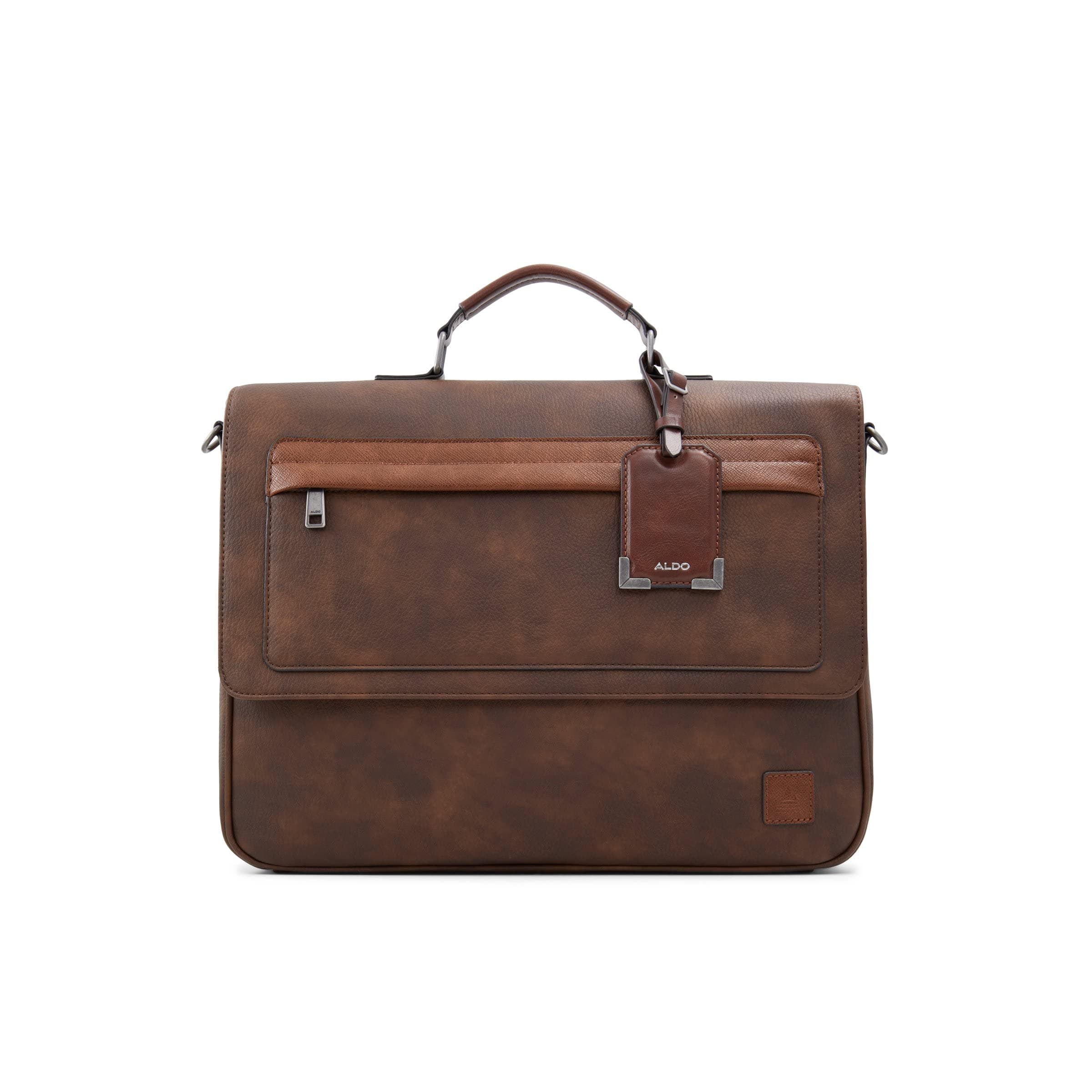 ALDO Mens Bemini Messenger Handbag, Brown