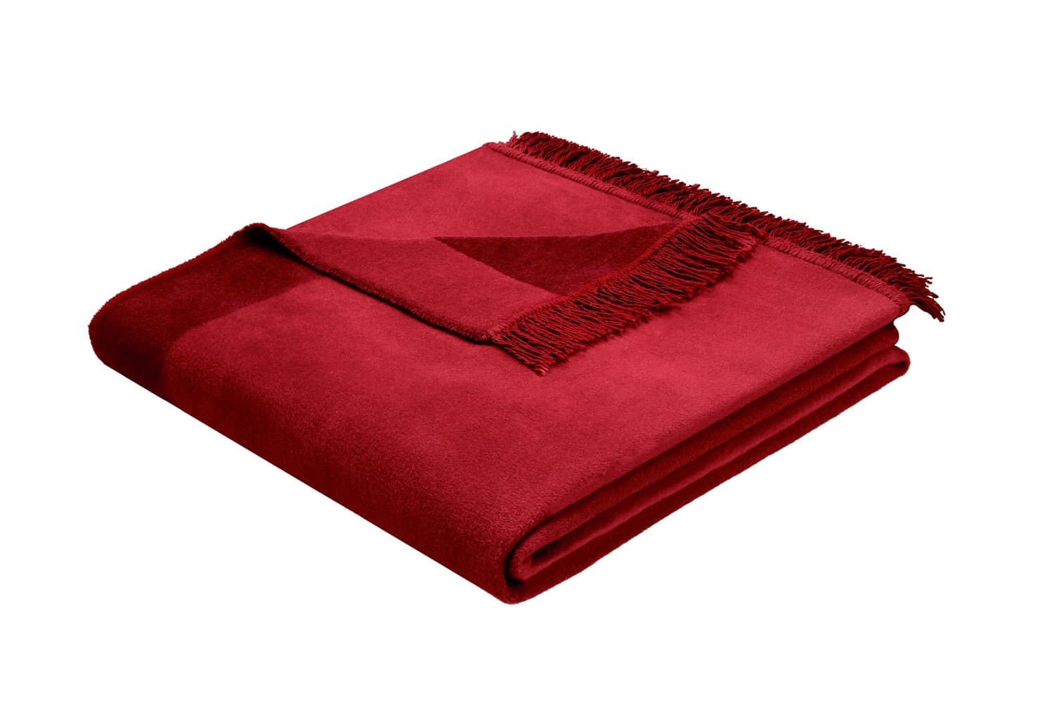 Bocasa Throw, 100%-cotton, Red, 150 x 200 cm