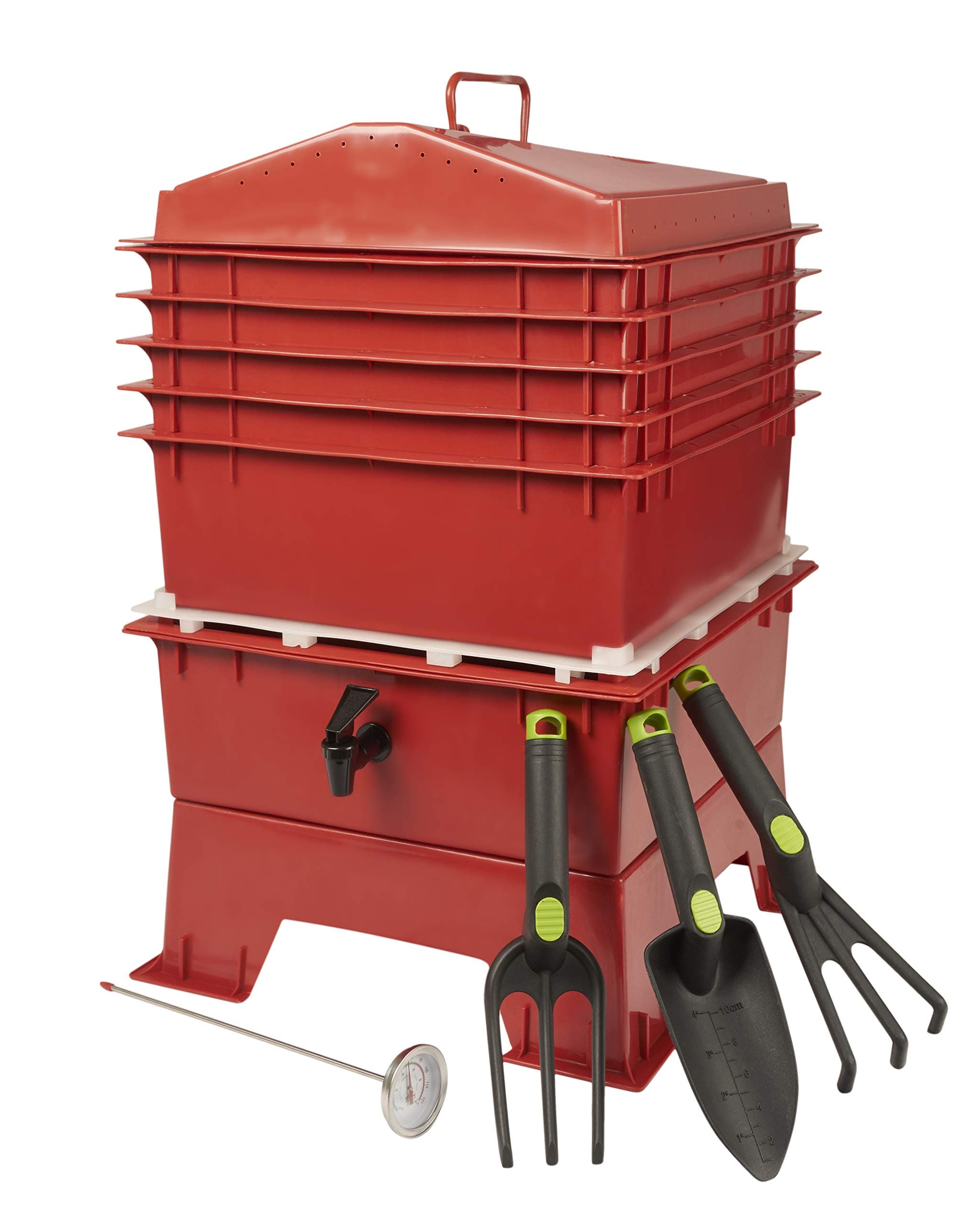 Homestead Essentials Worm Composting Bin (Deluxe Terra Cotta)