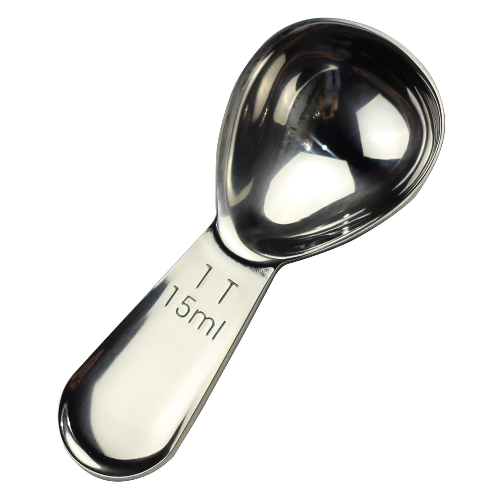 15ml Scoop Tablespoon Measuring Spoon Teaspoon Short Handle Set of 1 (1 Tbsp-15ml) for Coffee Measuring or Baking