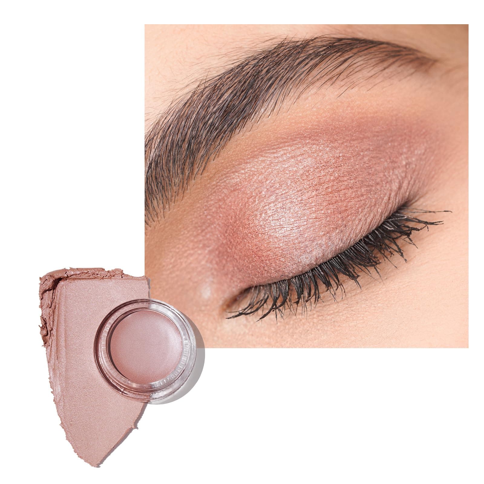 Oulac Matte Eye Shadow Peach Pink | Eyeshadow Primer Fine Texture Up to 12 Hours+ Wear | Waterproof Matte Finish | Daily Eye Makeup | Vegan | 06g (CM05) Nubile