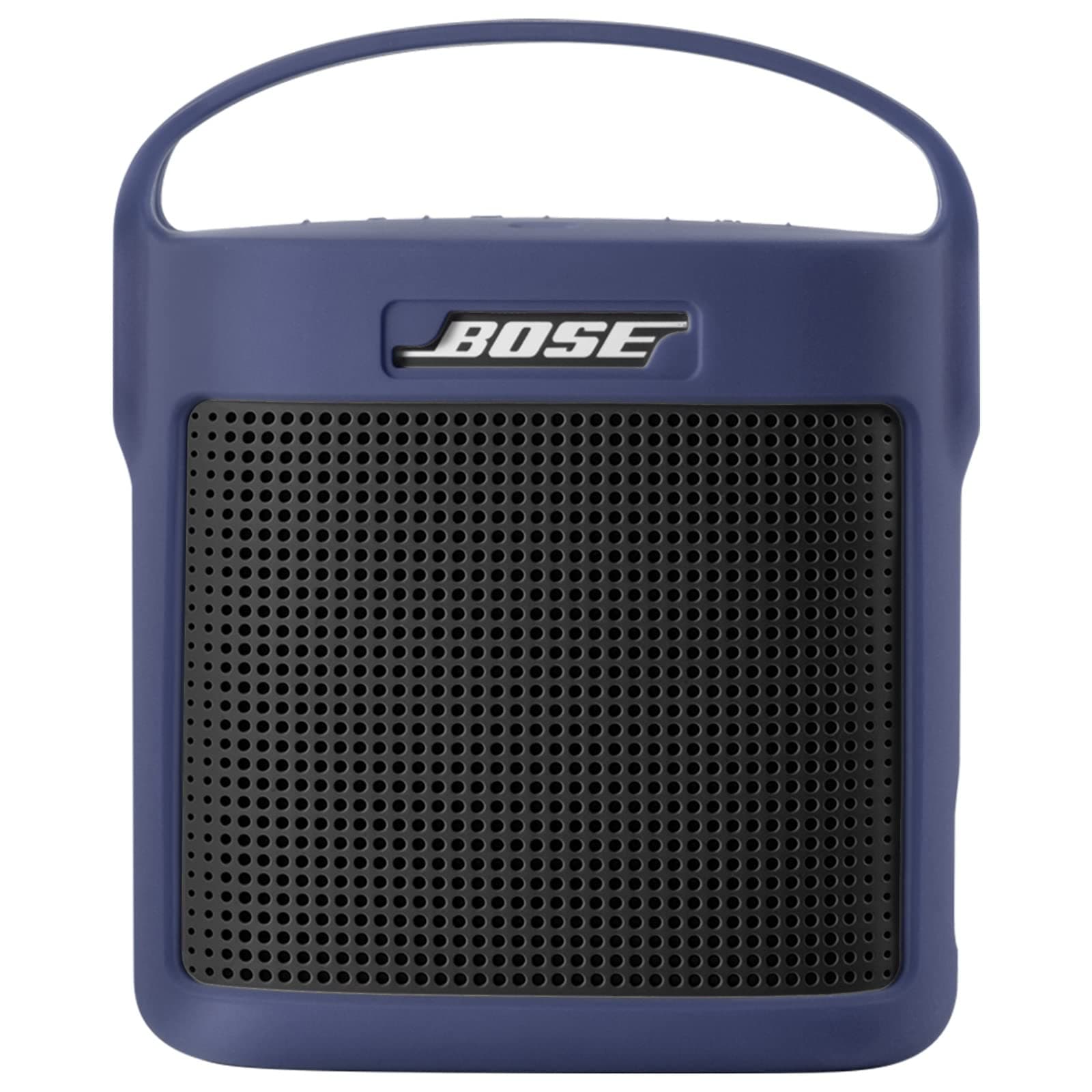 TXEsign Silicone Case Compatible with Bose SoundLink Color Bluetooth Speaker II, Travel Carrying Stand Up Protective Cover with Handle (Midnight Blue)
