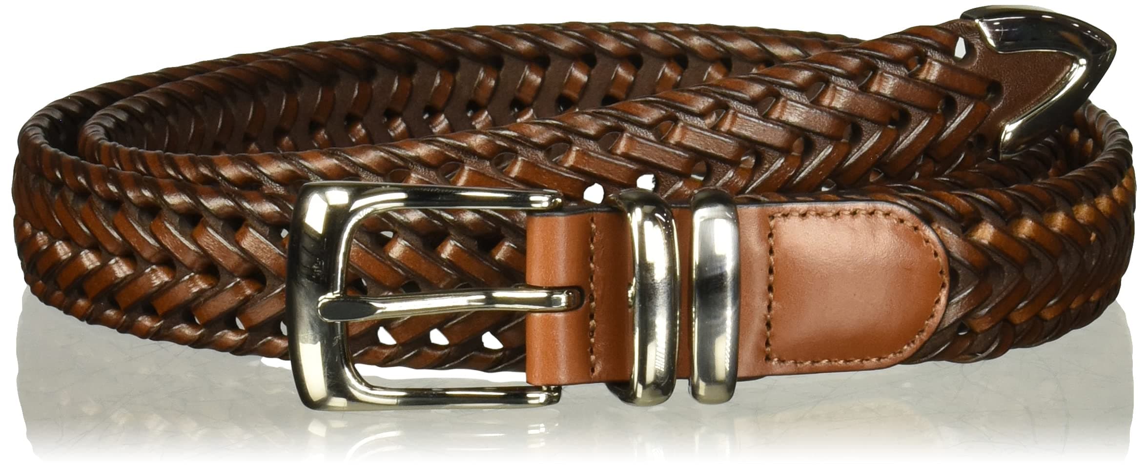 Men's Portfolio Braided Leather Belt
