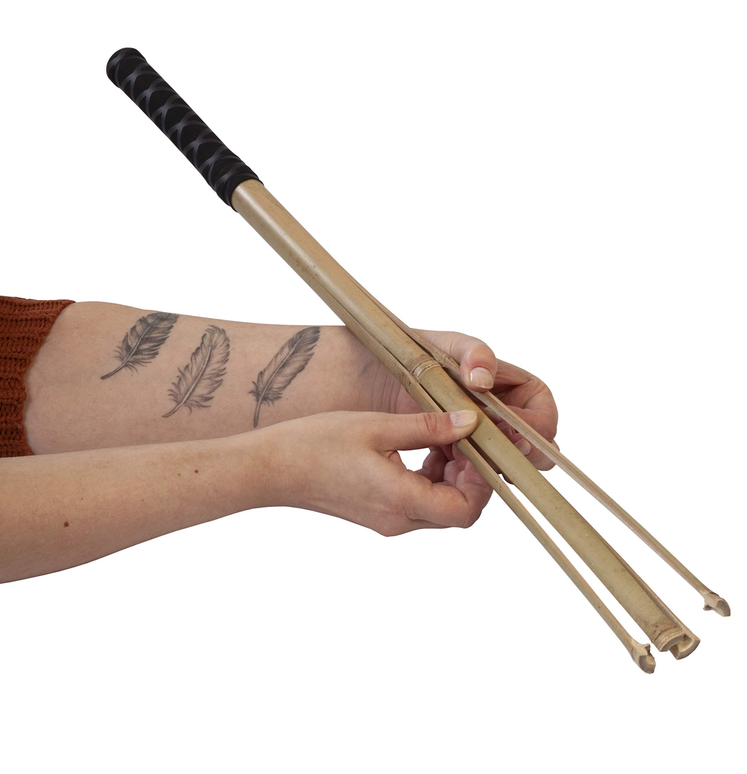 DINGO GEAR WWW.DINGOGEAR.COM 1977 Dog Training Stick For Obedience Training, Bamboo Bugbear For Courage Test, Handmade, S02635