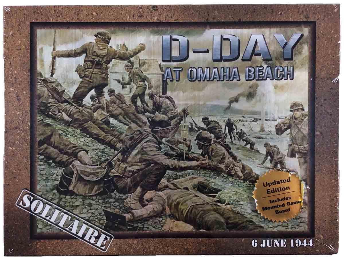 DG: D-day at Omaha Beach Solitaire Boardgame, 3rd Edition