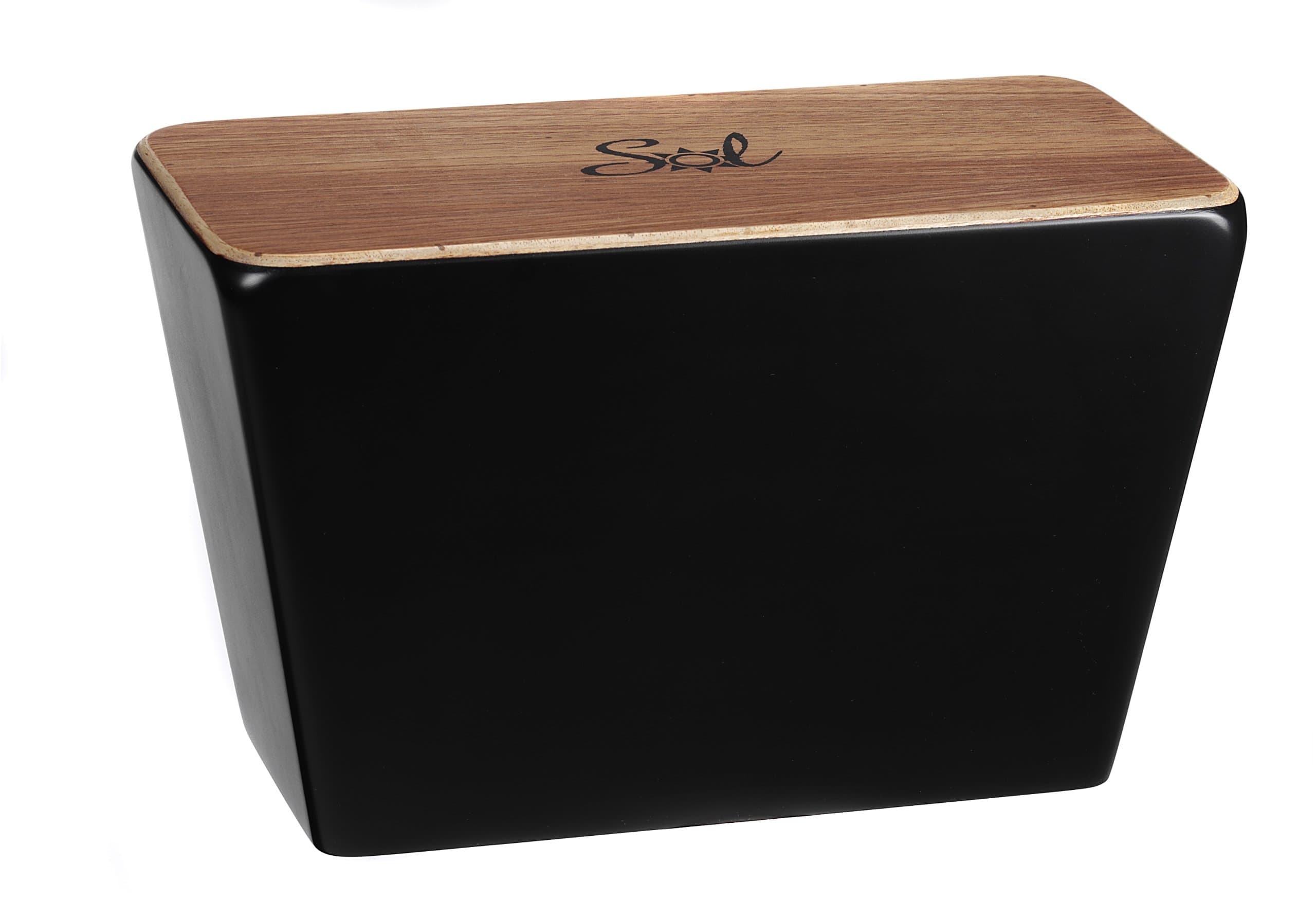 SOL Percussion Bongo Cajon with Free Gig Bag (Made for Sol in Peru by A Tempo Percussion)