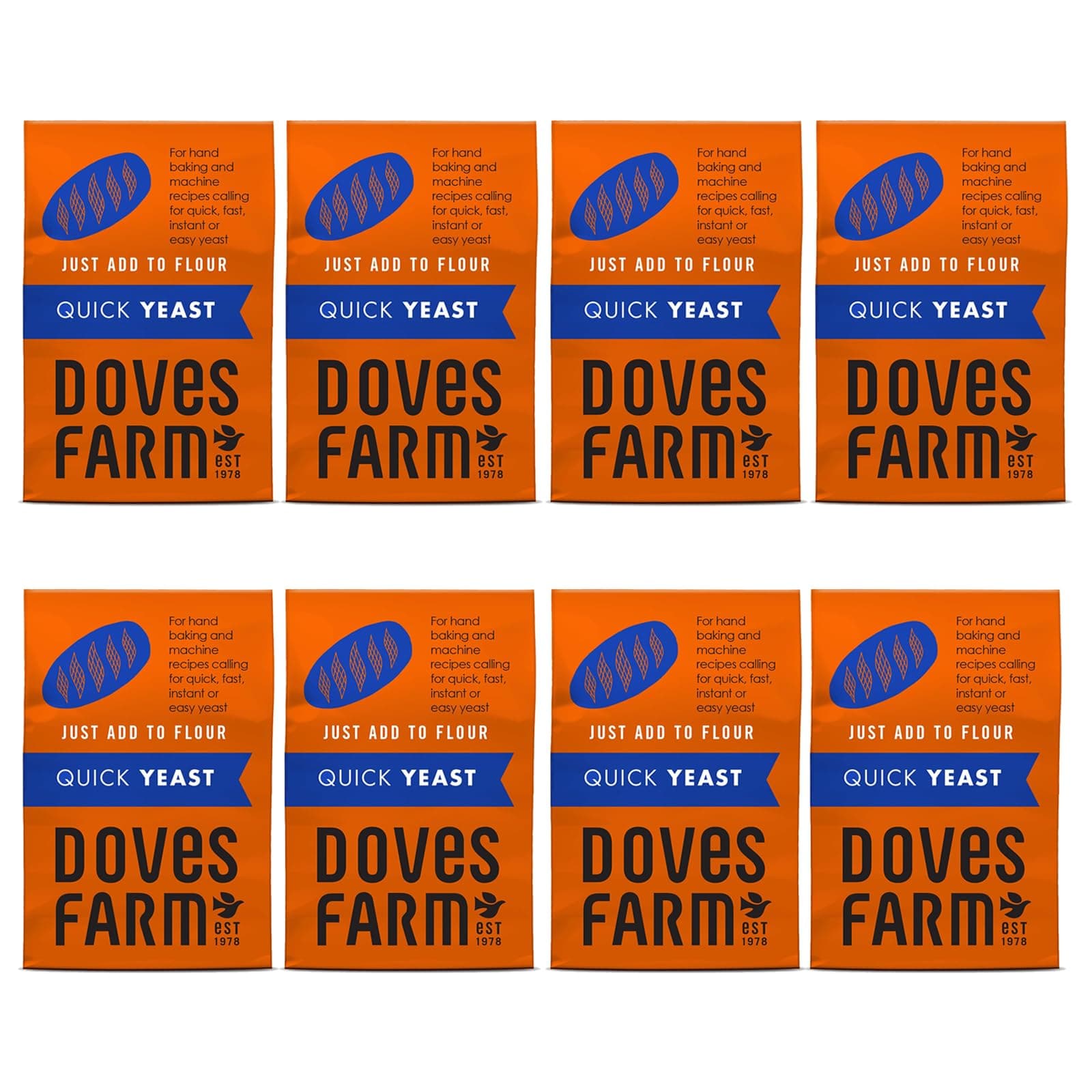 Doves Farm Quick Yeast 8 Packets