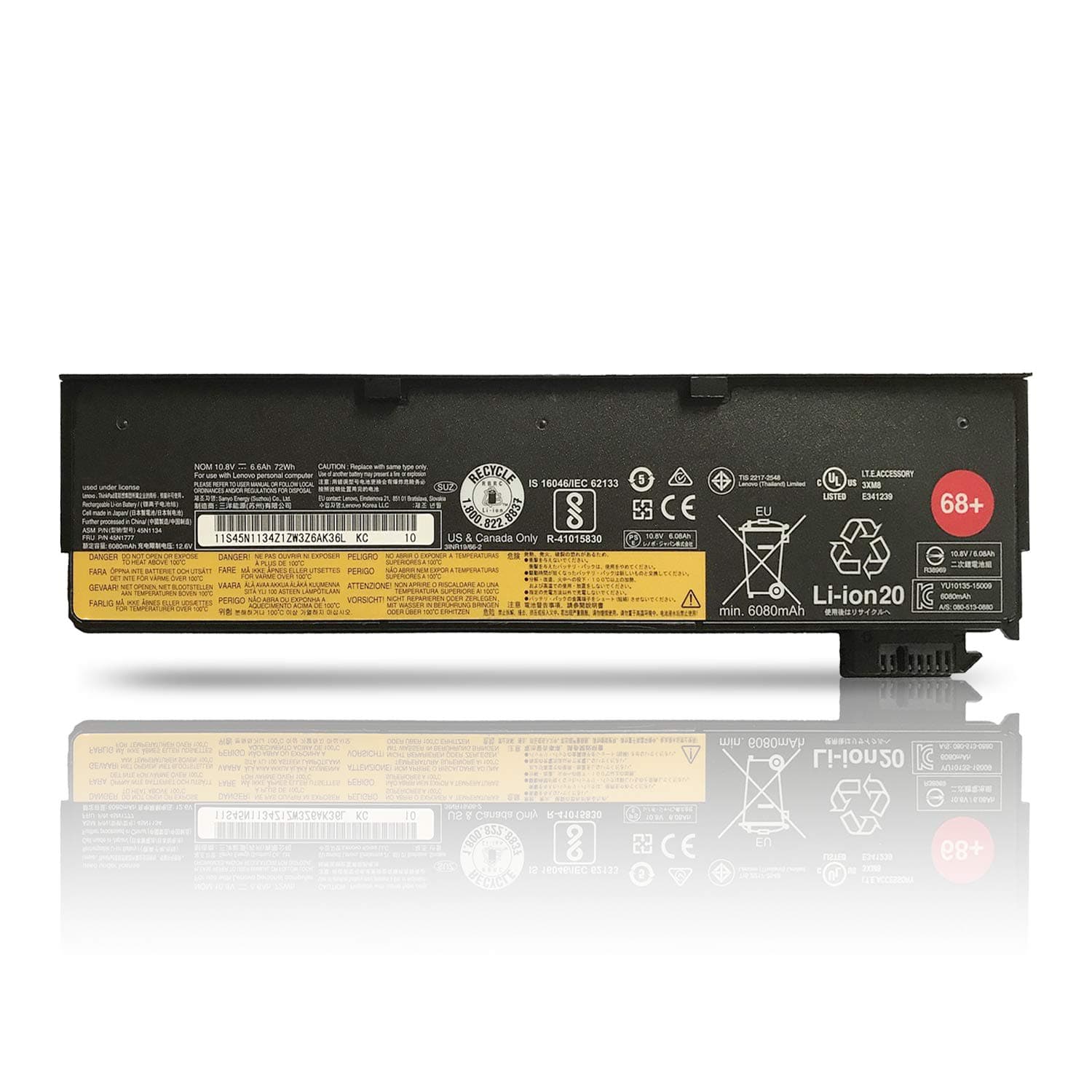 72WH laptop battery