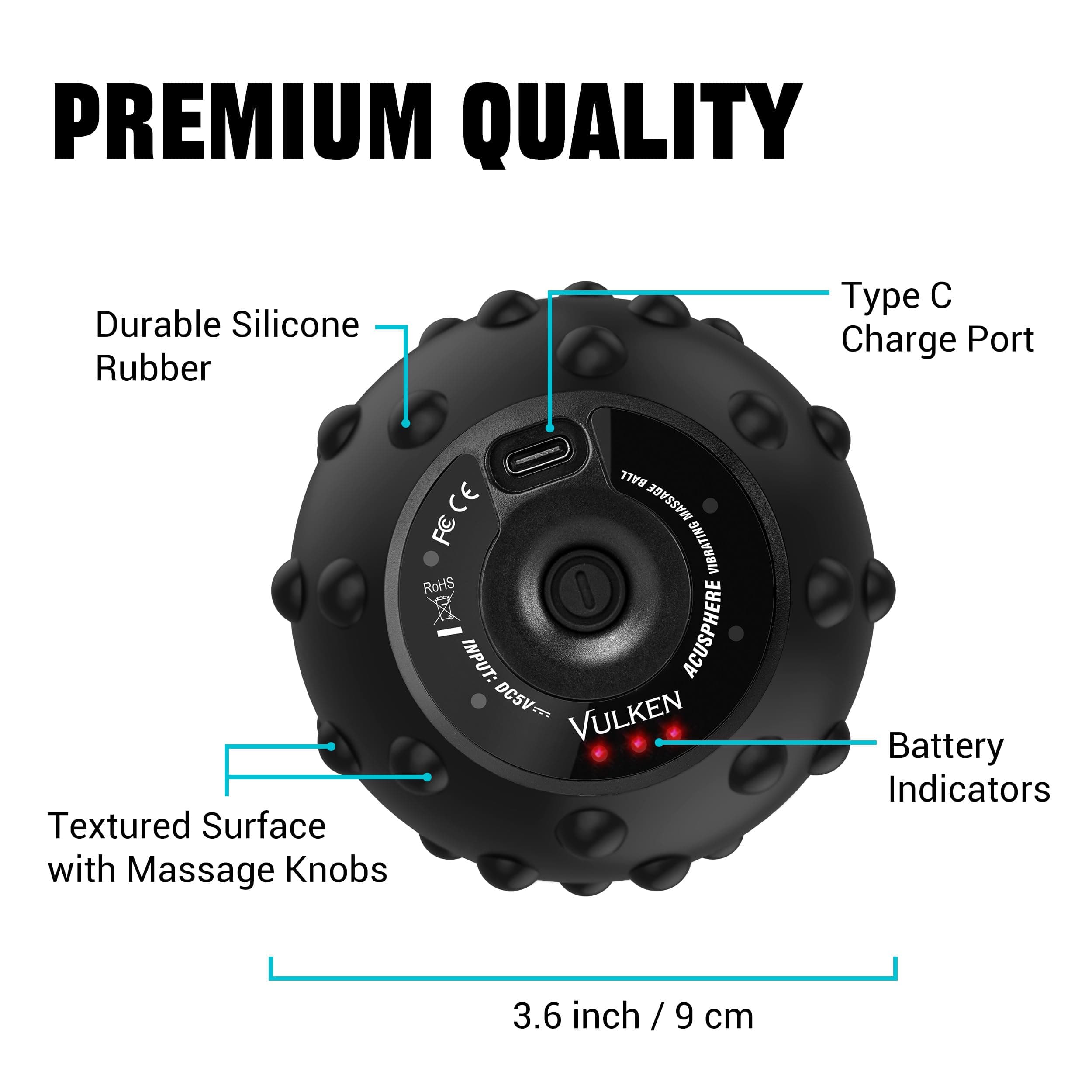 Vulken Acusphere Vibrating Therapy Massage Ball