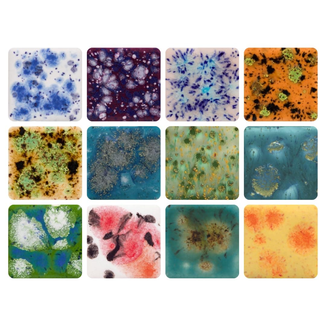 Crystalites Glaze Set - 12 Pints, (S-2KT2/P)