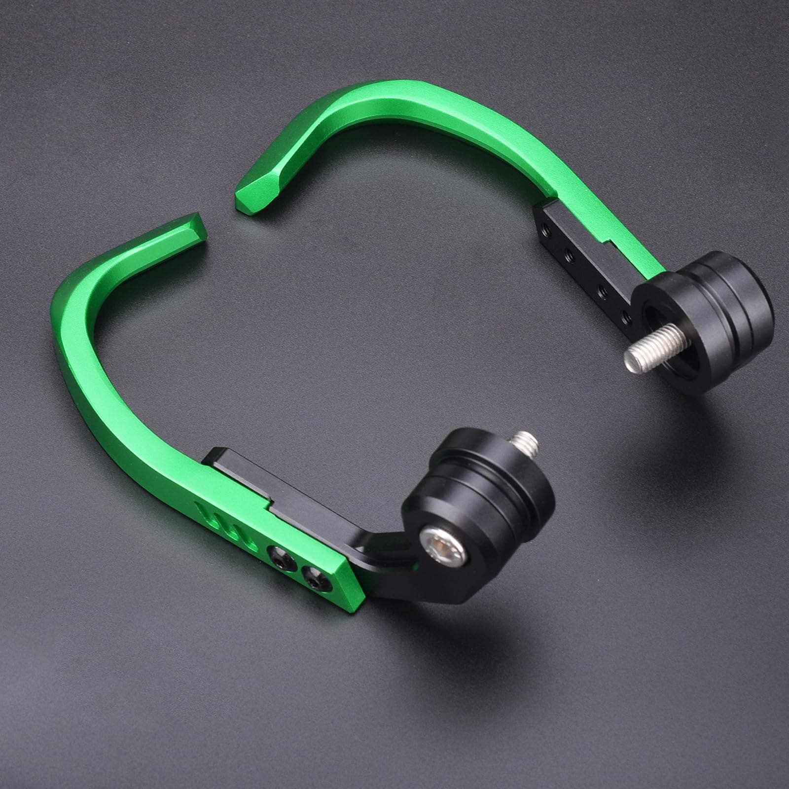 Motorcycle Aggravating upgrade Adjustable Handlebar Brake and Clutch Protector compatible with Kawasaki Z650 Z650RS Ninja650 Z 650 RS Cafe Ninja 650 2018-2019-2020-2021-2022-2023 (Green)