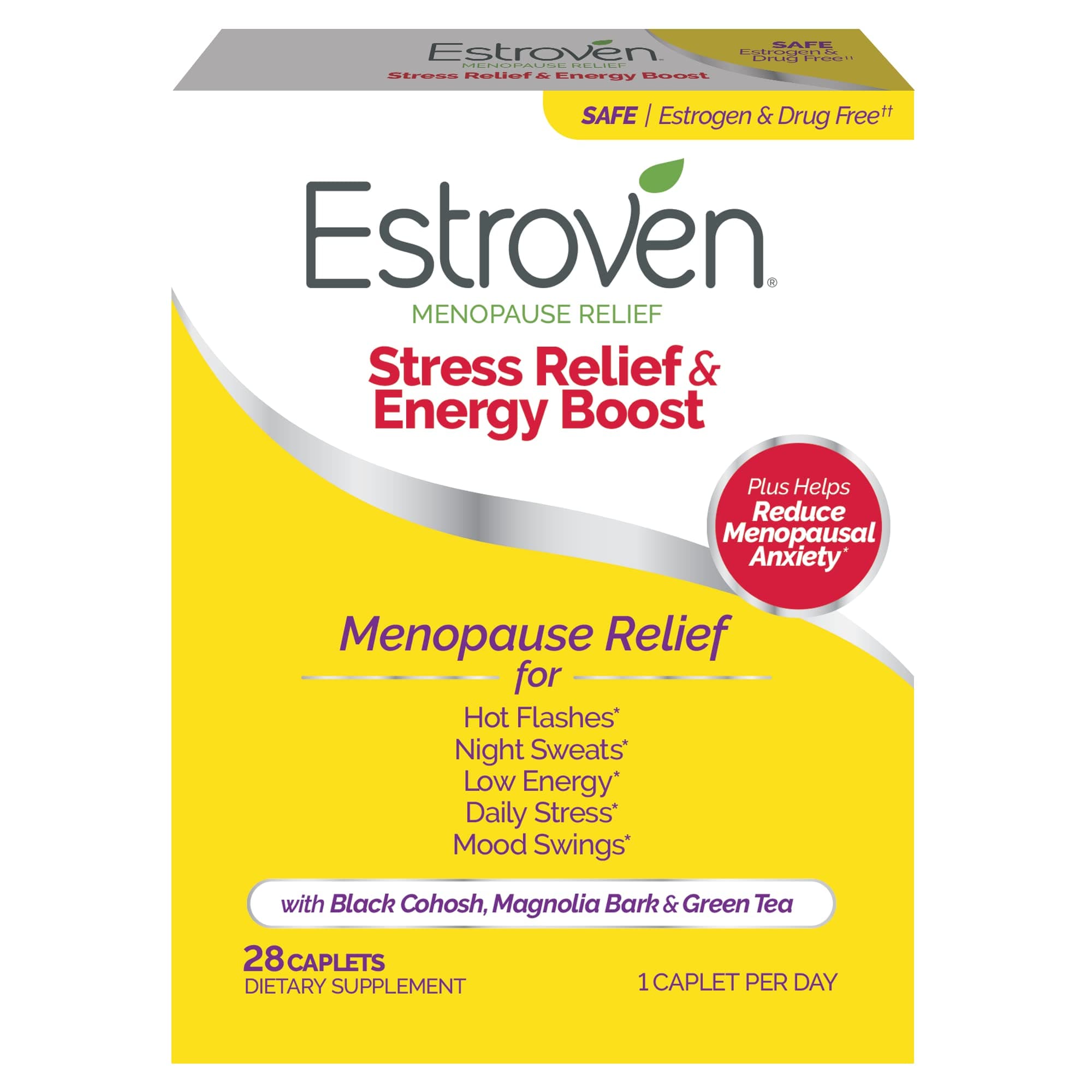 Estroven, Maximum Strength, 28-Count Box