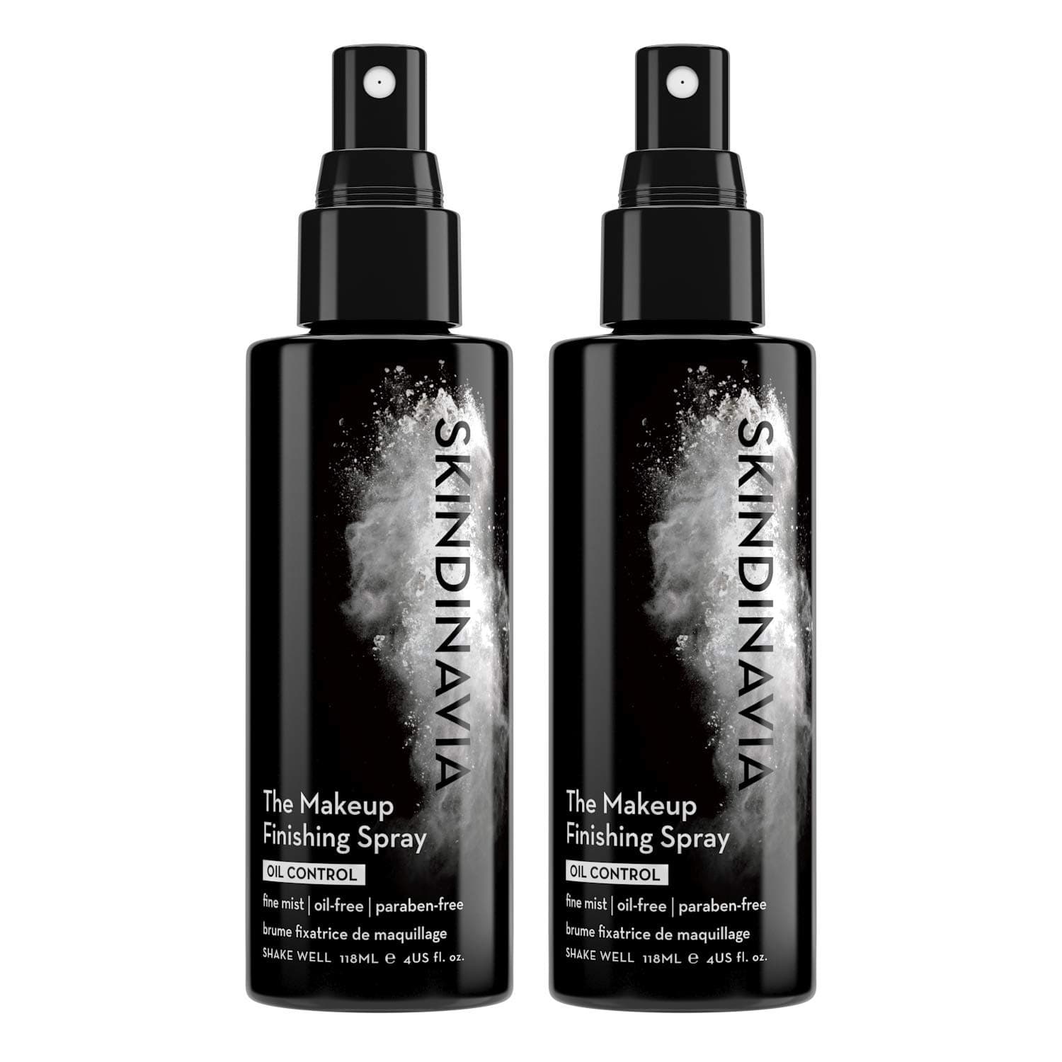 Skindinavia Makeup Setting Spray Matte Oil-control, 4 Fl Oz (Pack of 2)