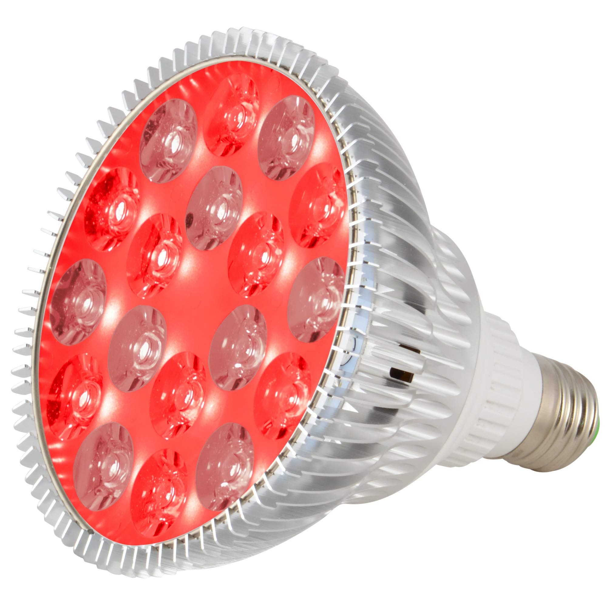 LED Light Bulb for Red Light Therapy, 660nm Deep Red and 850nm Near Infrared Combo, 54W Class
