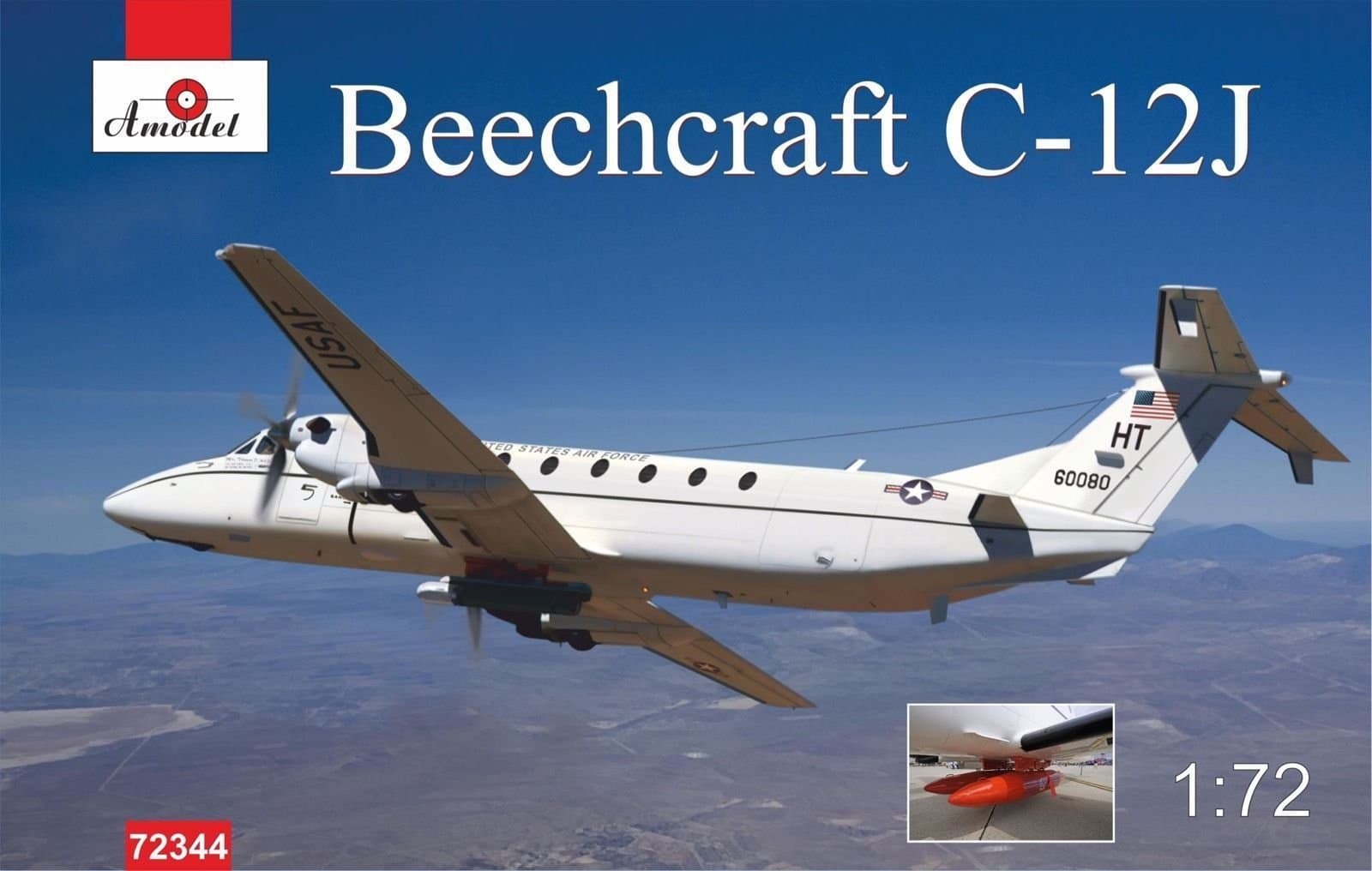 BEECHCRAFT C-12J 1/72 AMODEL 72344