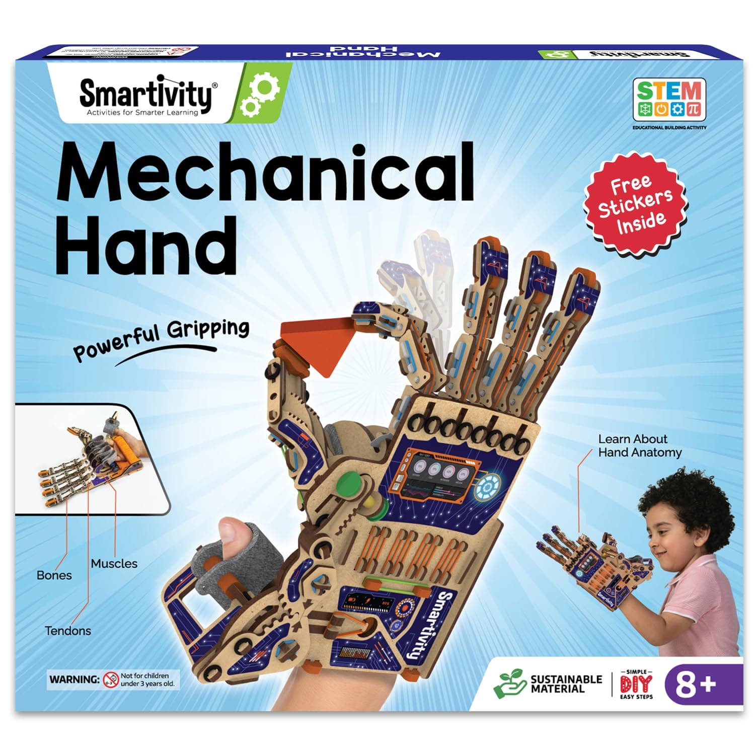 Robotic Mechanical Hand Toy for Kids 8-10-12-14 Years Old | Parents Choice Award Winner I Birthday Gifts for Smart Kids | Superhero Toy for Boys & Girls 8,9,10,11,12,13,14