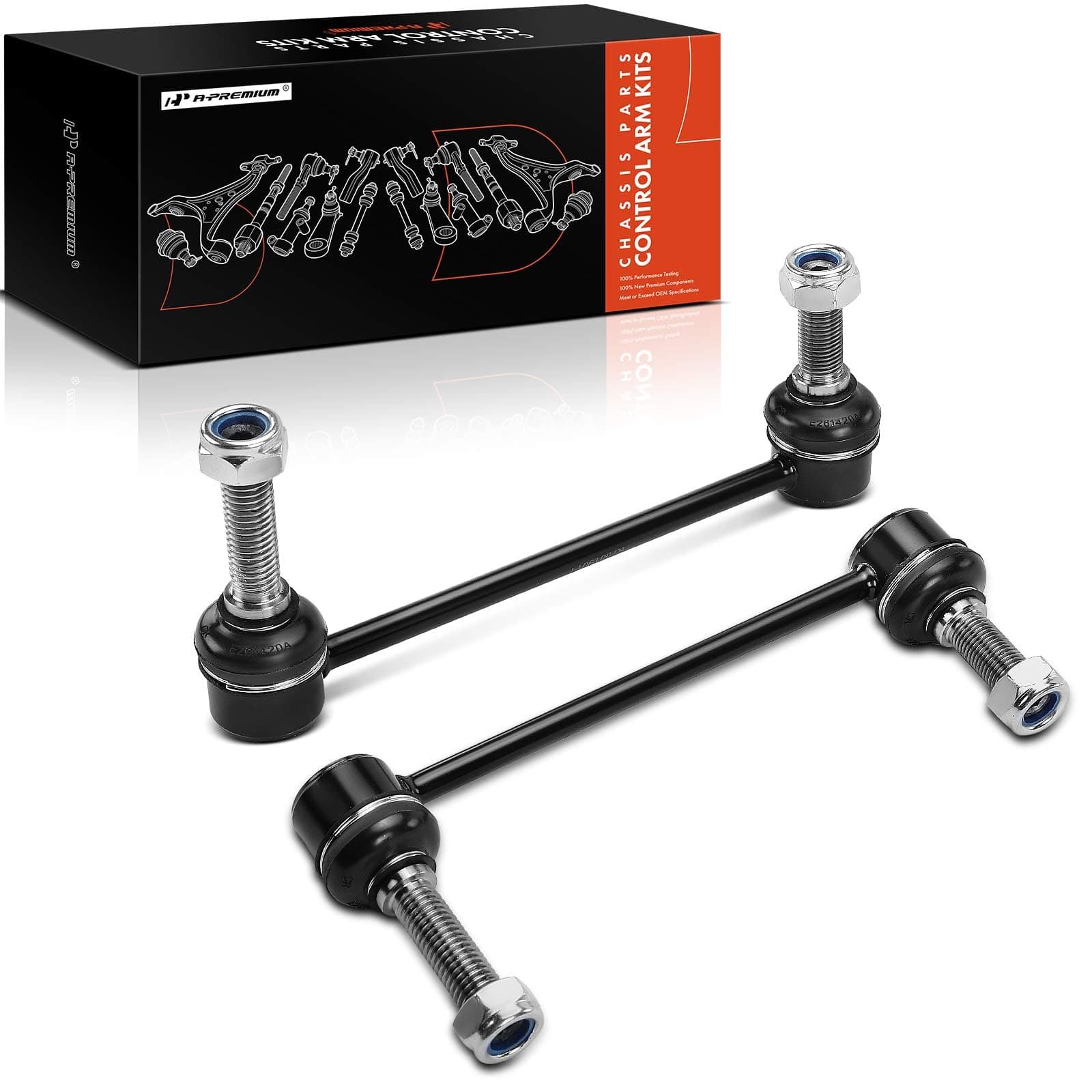 A-Premium 2 x Front Sway Bar Links Stabilizer Bar Links, Compatible with Cadillac CTS 2008-2015, RWD Only