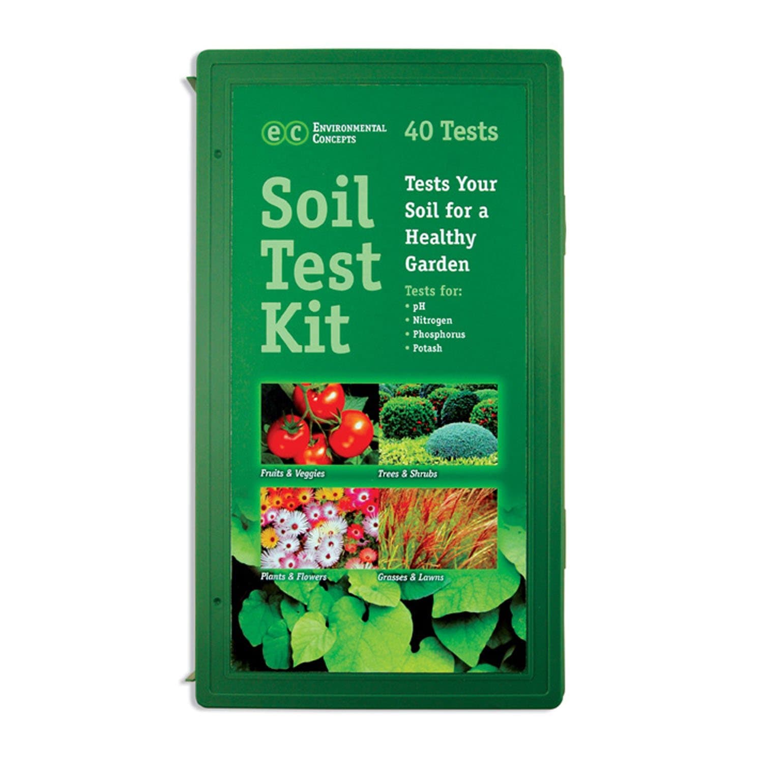 Luster Leaf Products Luster Leaf 1662 Professional Soil Kit with 40 Tests, Green