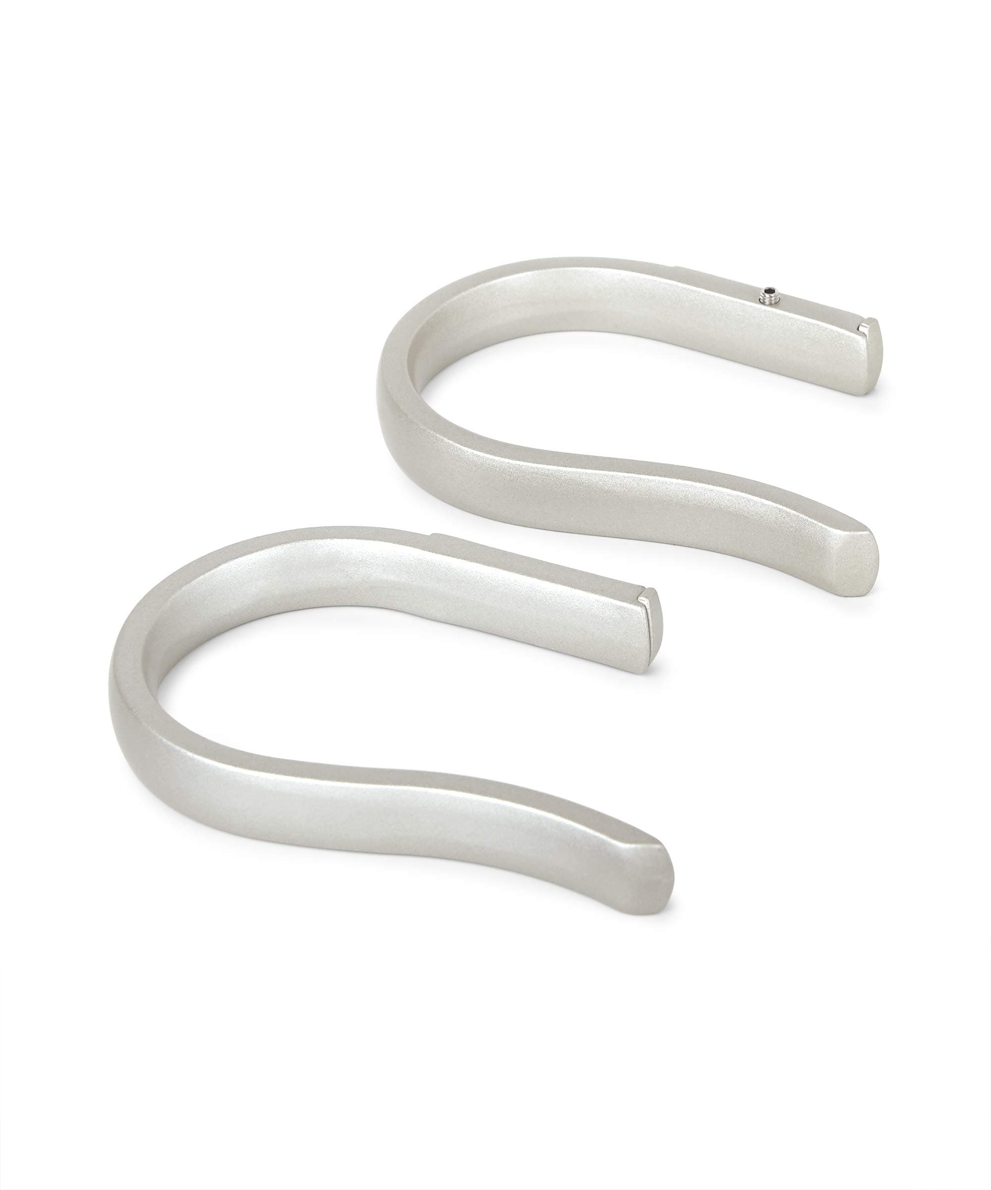 Umbra Twilight Basic Curtain Holdback, Nickel, Set of 2