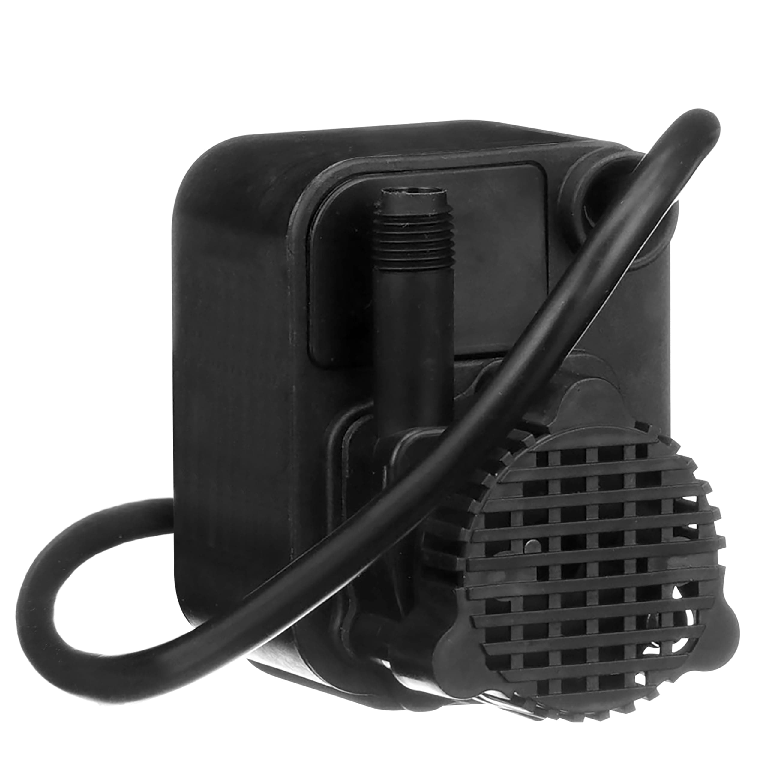 PE-1 115 Volt, 1/125 HP, 170 GPH Epoxy Encapsulated Small Submersible Direct Drive Pump for Water Fountains, Machine Tool Coolants, and Water Transfer with 6 Ft. Cord, Black, 518200